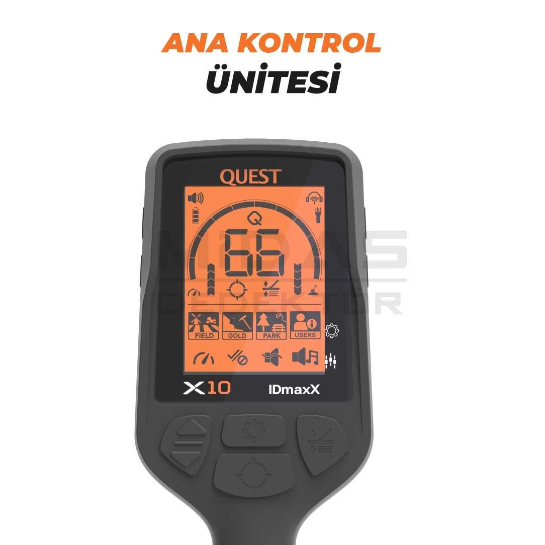 X10 IDmaxX Dedektör + Kulaklık (Avantajlı Paket)