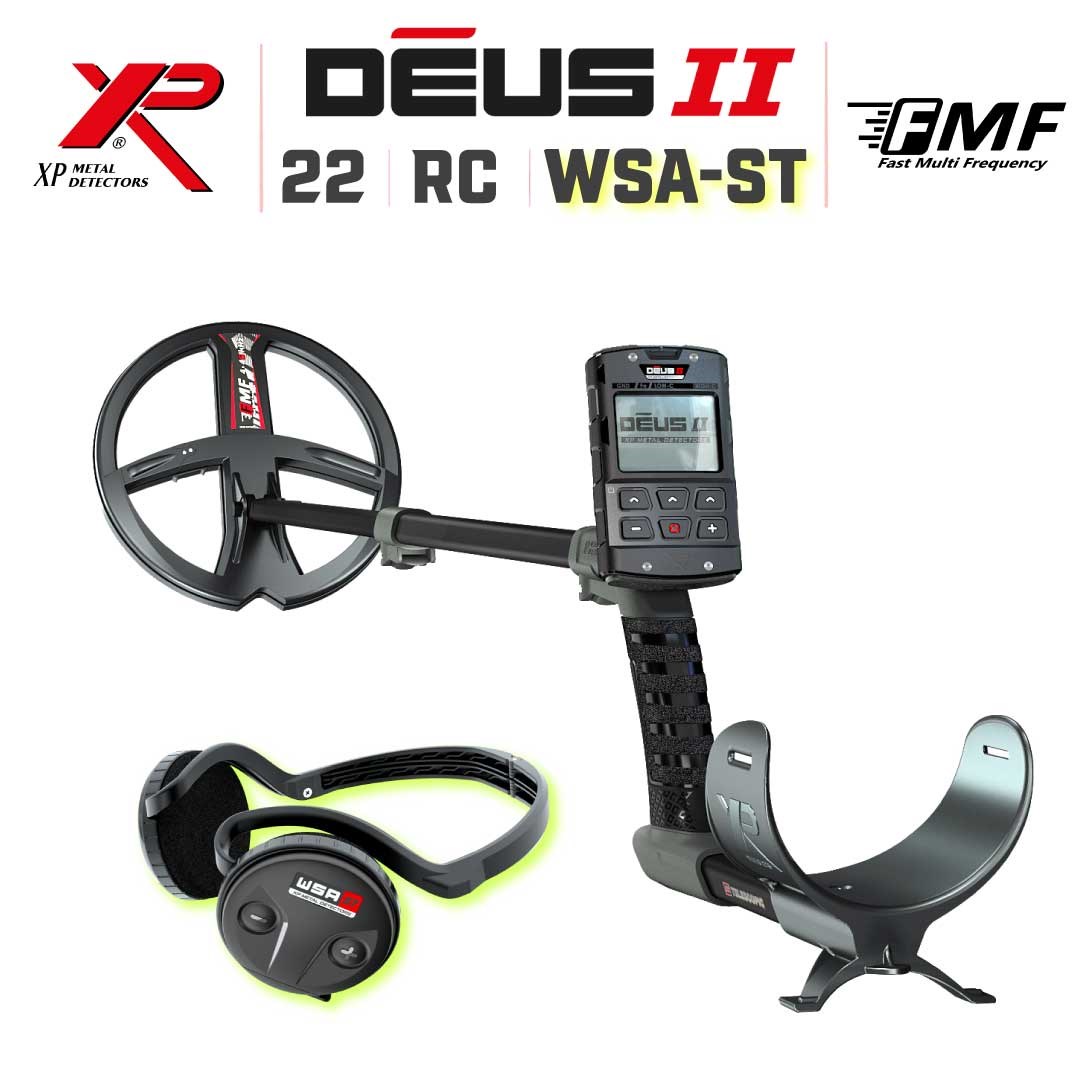 DEUS 2 22,5CM FMF BAŞLIK,ANA KONTROL ÜNİTESİ,WSA2 KULAKLIK