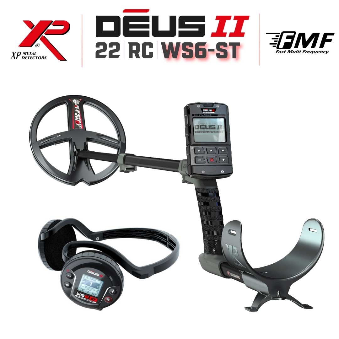DEUS 2 22,5CM FMF BAŞLIK,ANA KONTROL ÜNİTESİ,WS6 KULAKLIK