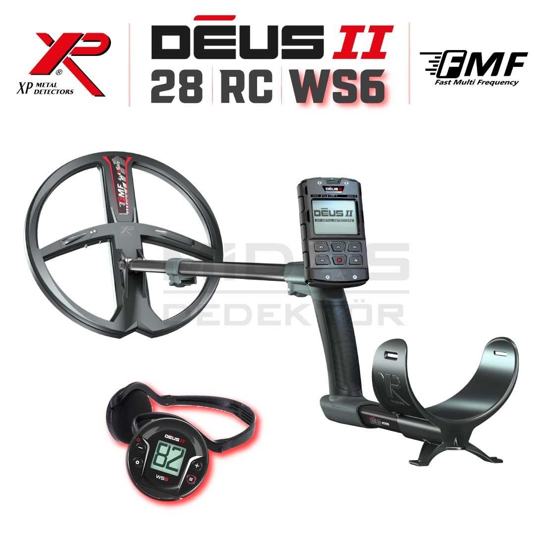 DEUS 2 28CM FMF BAŞLIK,ANA KONTROL ÜNİTESİ,WS6 KULAKLIK