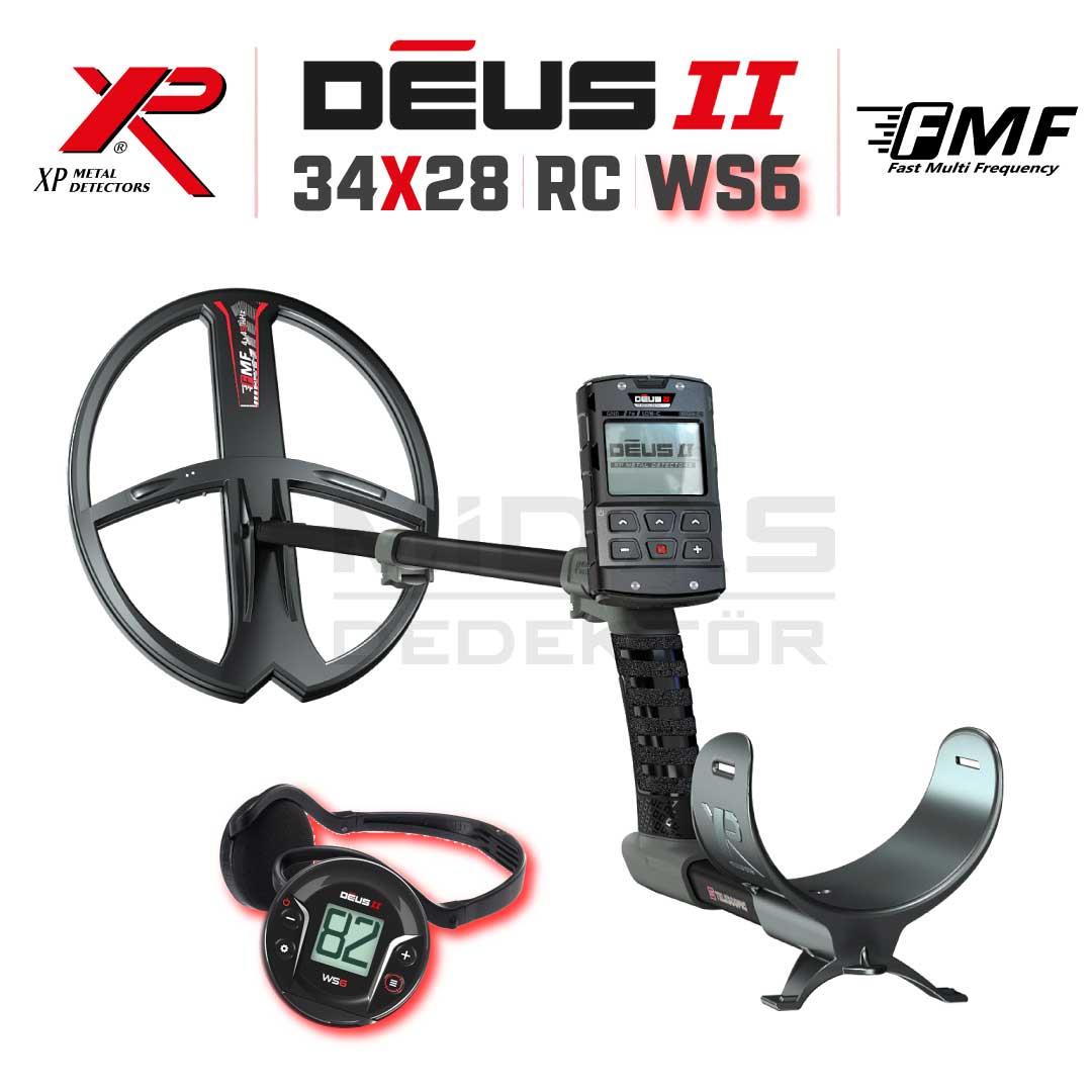 DEUS 2 34X28CM FMF BAŞLIK,ANA KONTROL ÜNİTESİ,WS6 KULAKLIK