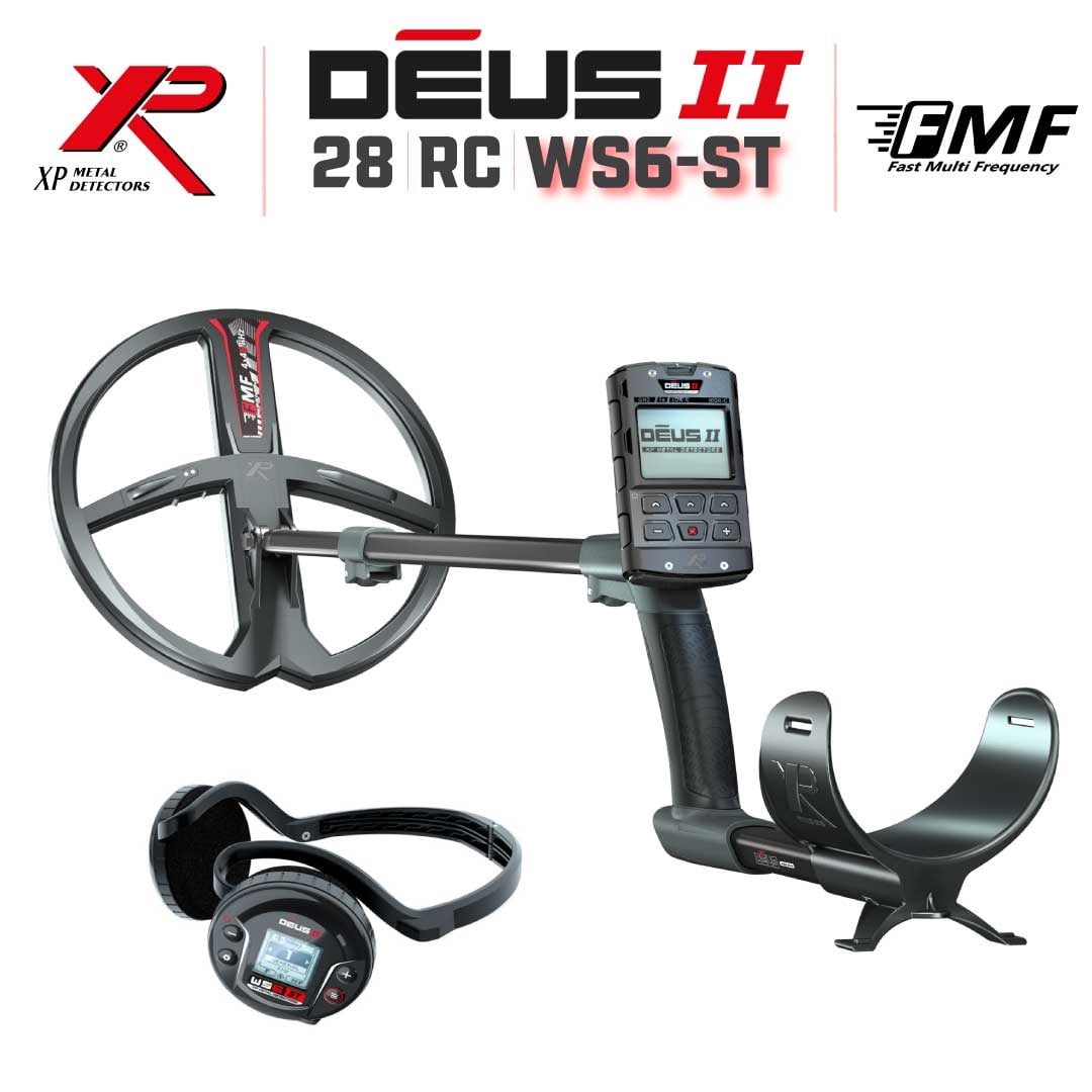 DEUS 2 28CM FMF BAŞLIK,ANA KONTROL ÜNİTESİ,WS6 KULAKLIK