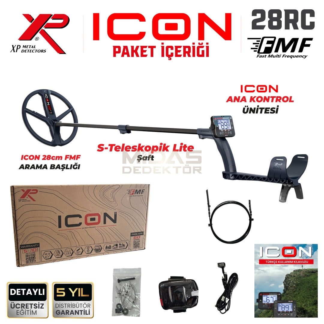XP ICON Dedektör – Standart Paket
