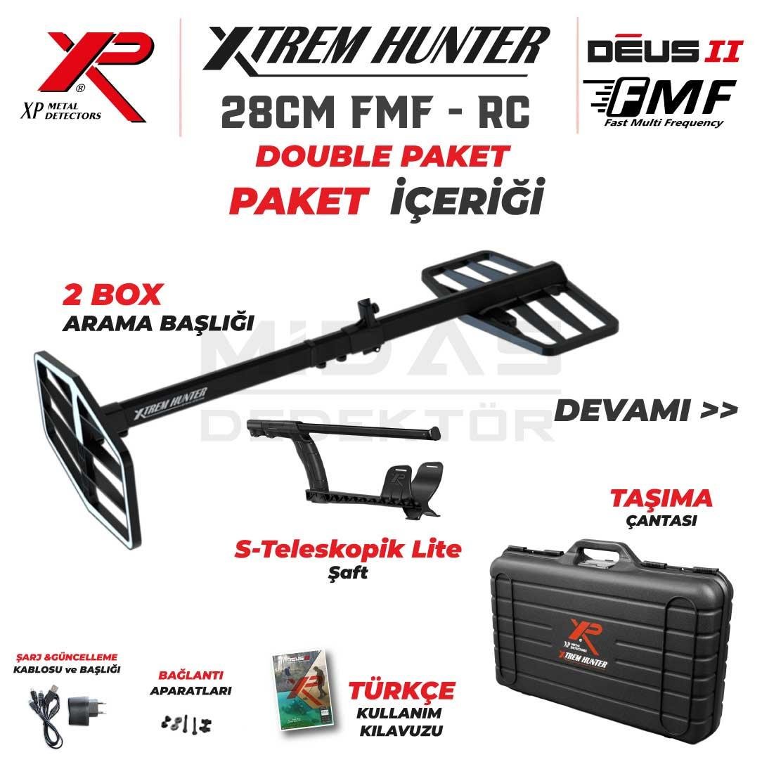 Xtrem Hunter Dedektör Double Paketler