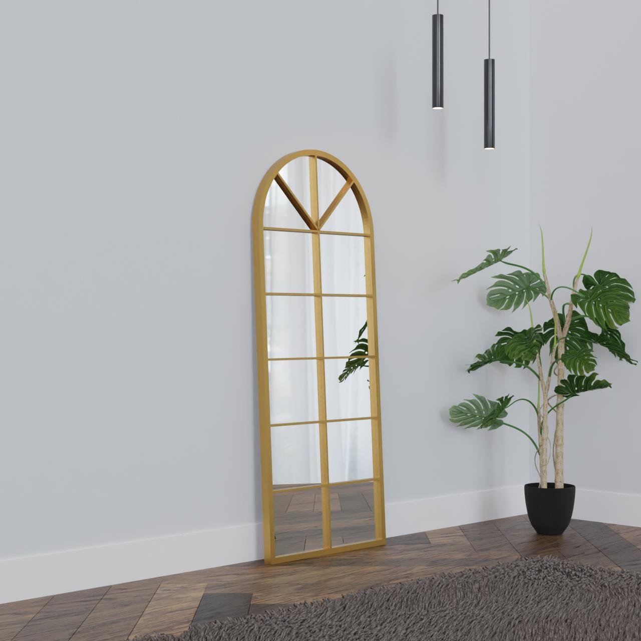 Kure Gold Dekoratif Boy Aynası