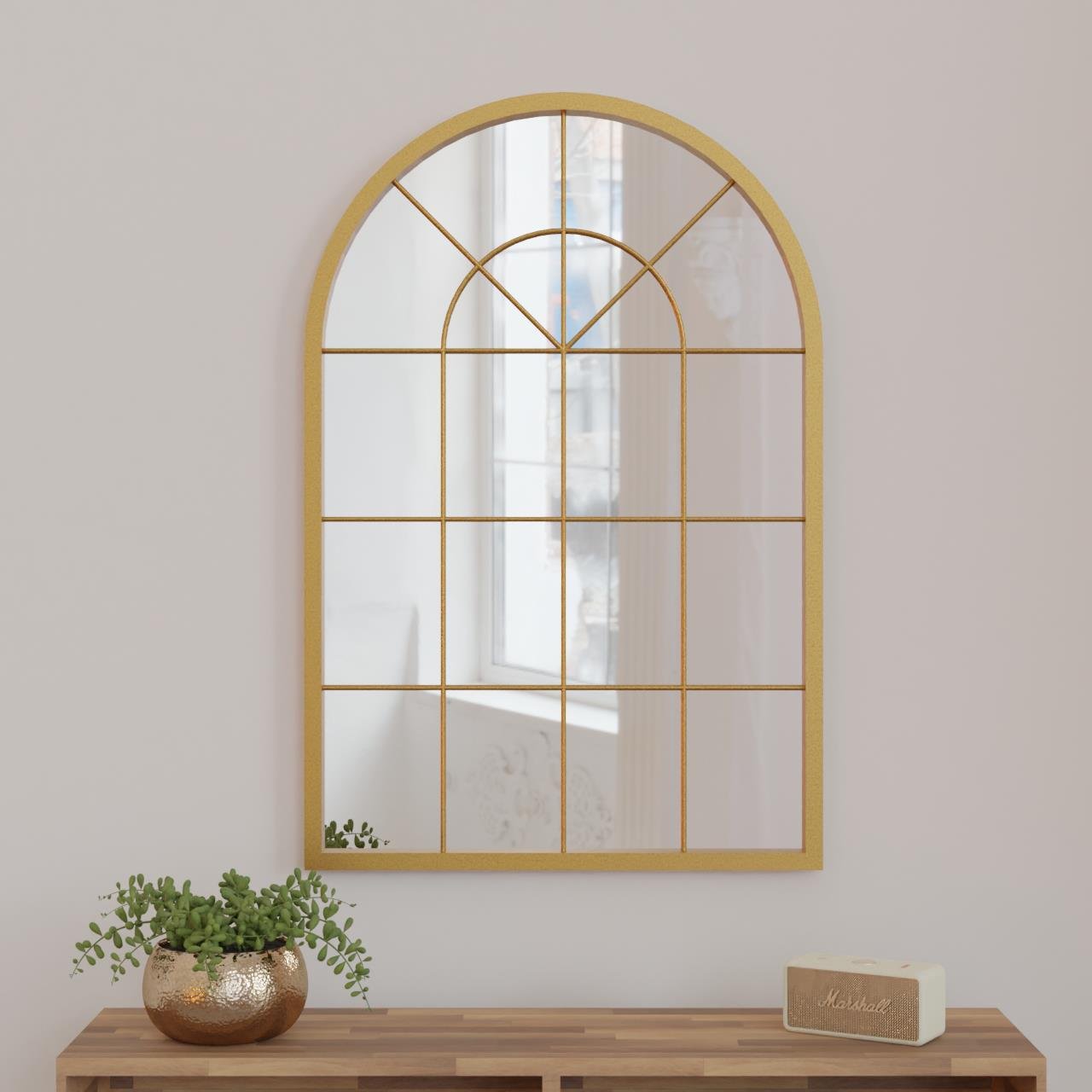 Ventena Gold Dekoratif Ayna