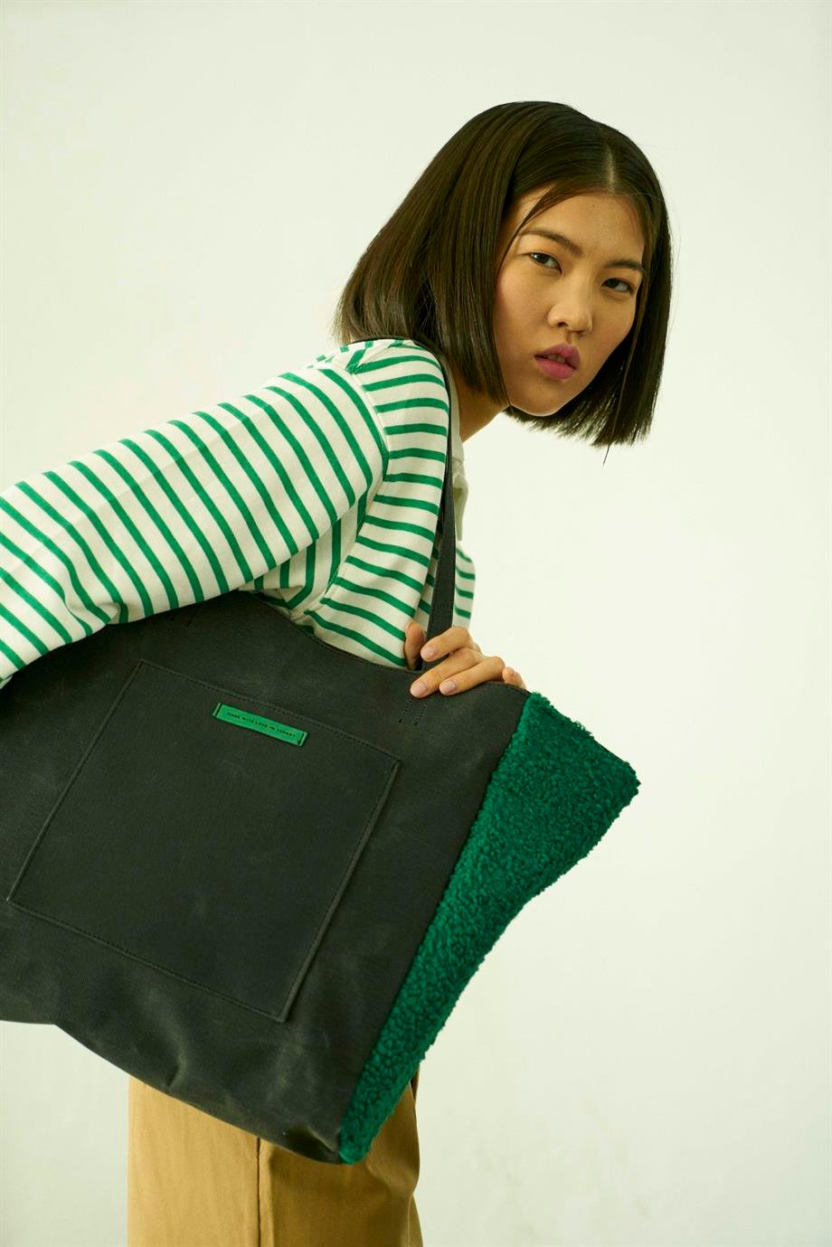 Huge Bepu Teddy Bag Anthracite