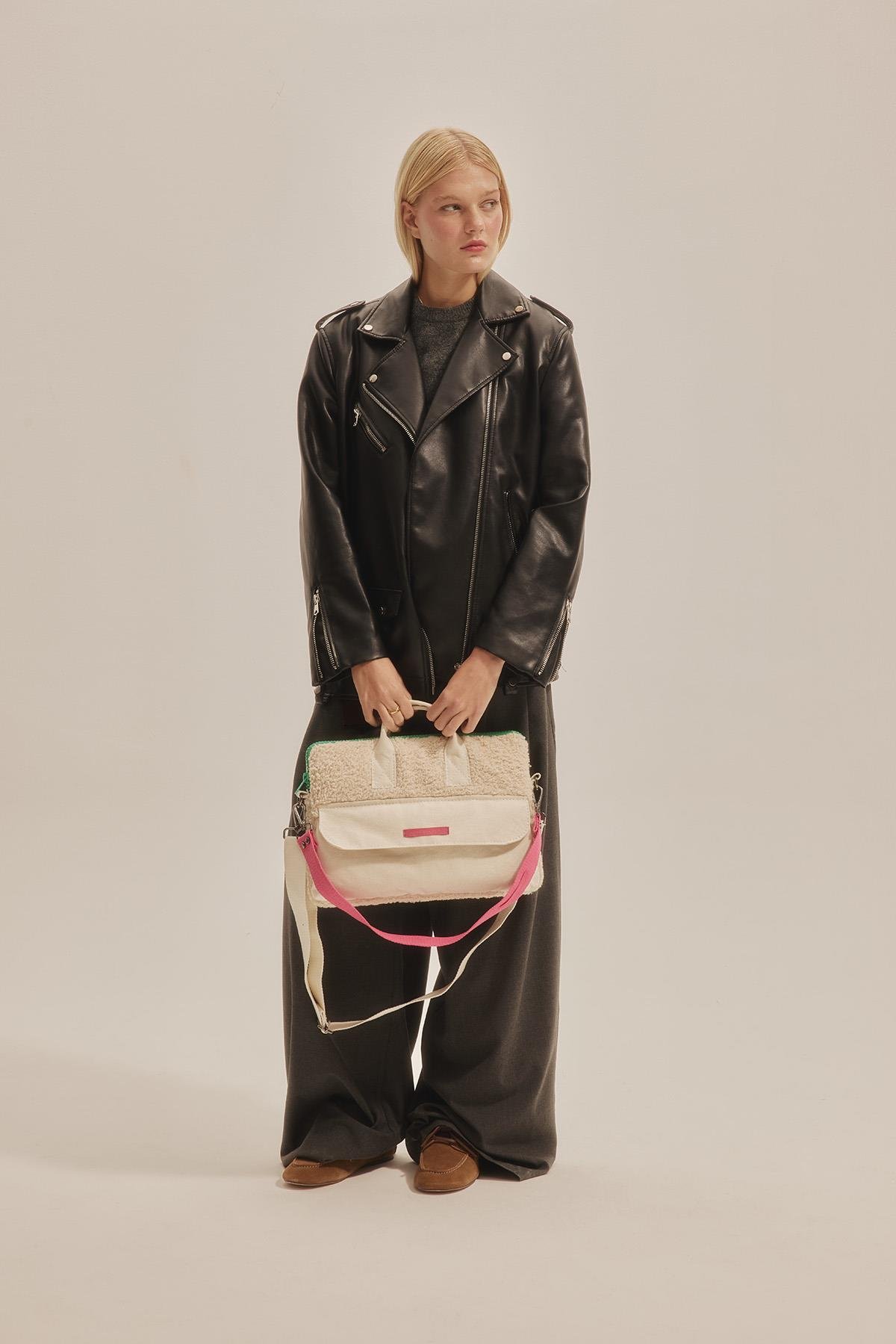 Huge Causes Notebook Case Ecru