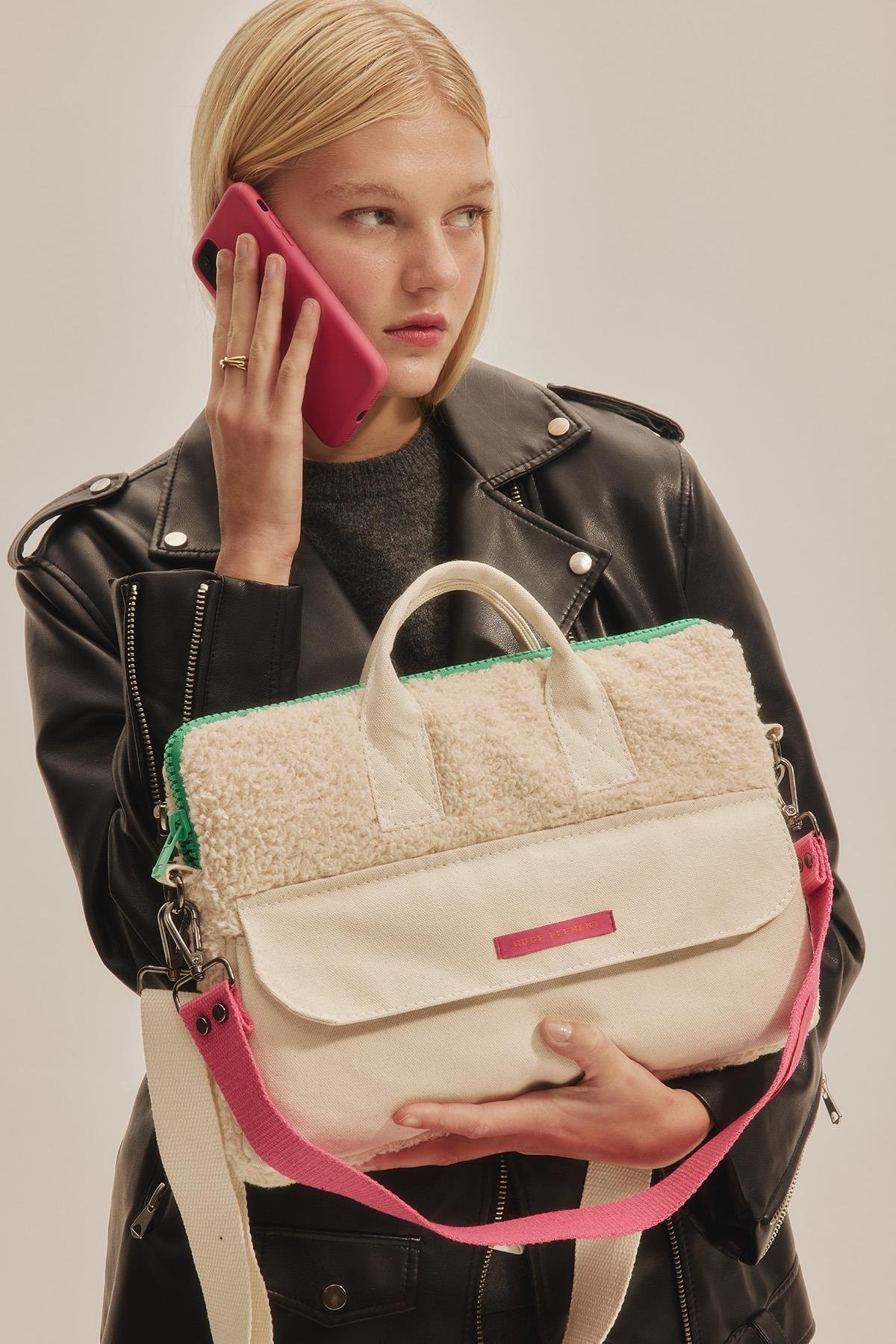 Huge Causes Notebook Case Ecru