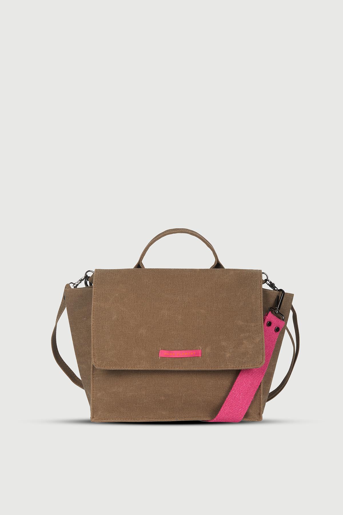 Huge Cuvert Brown Bag