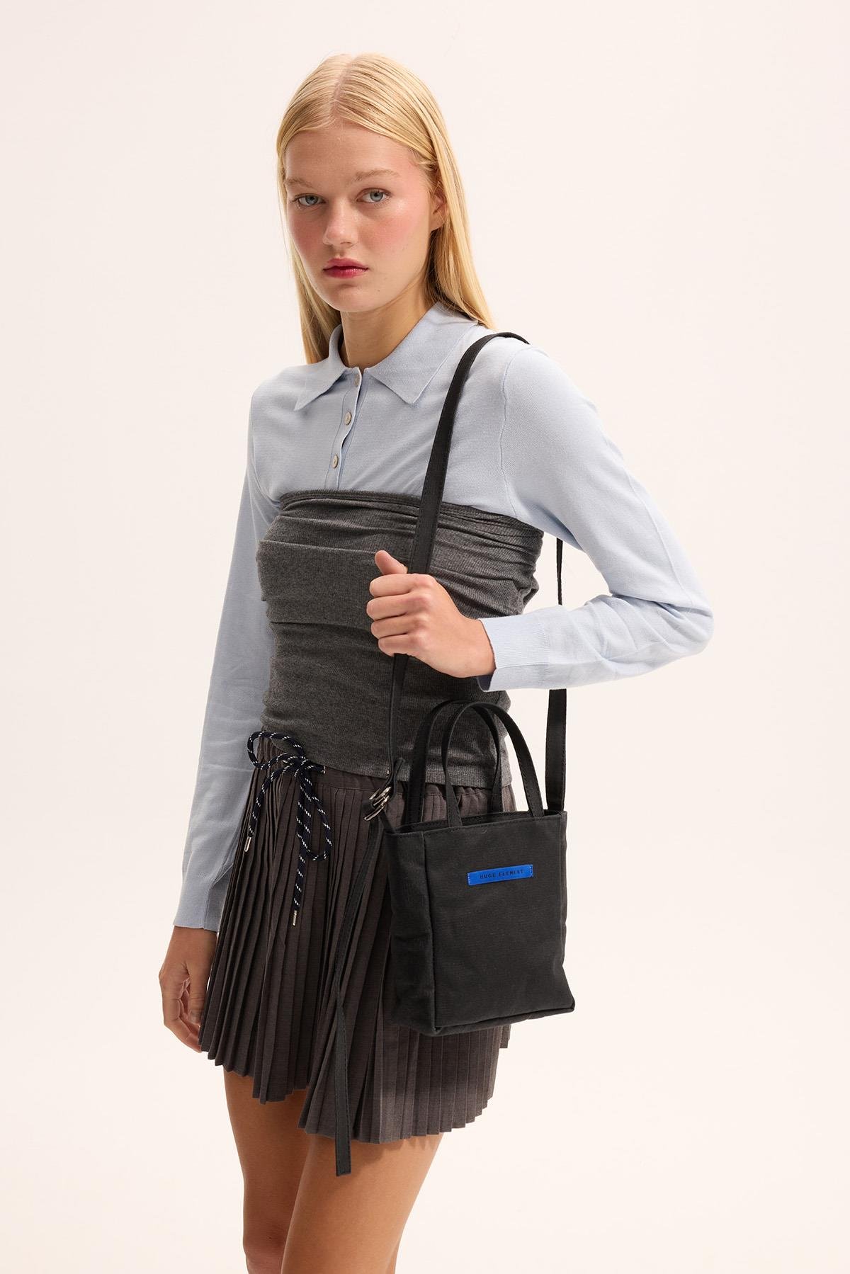 Huge Element Rande Bag Siyah