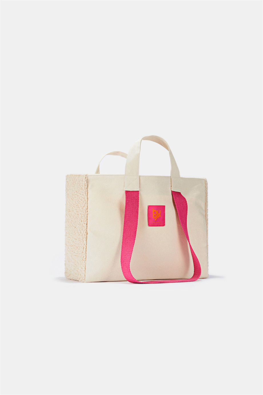 Huge Extra Large Teddy Bag Ecru