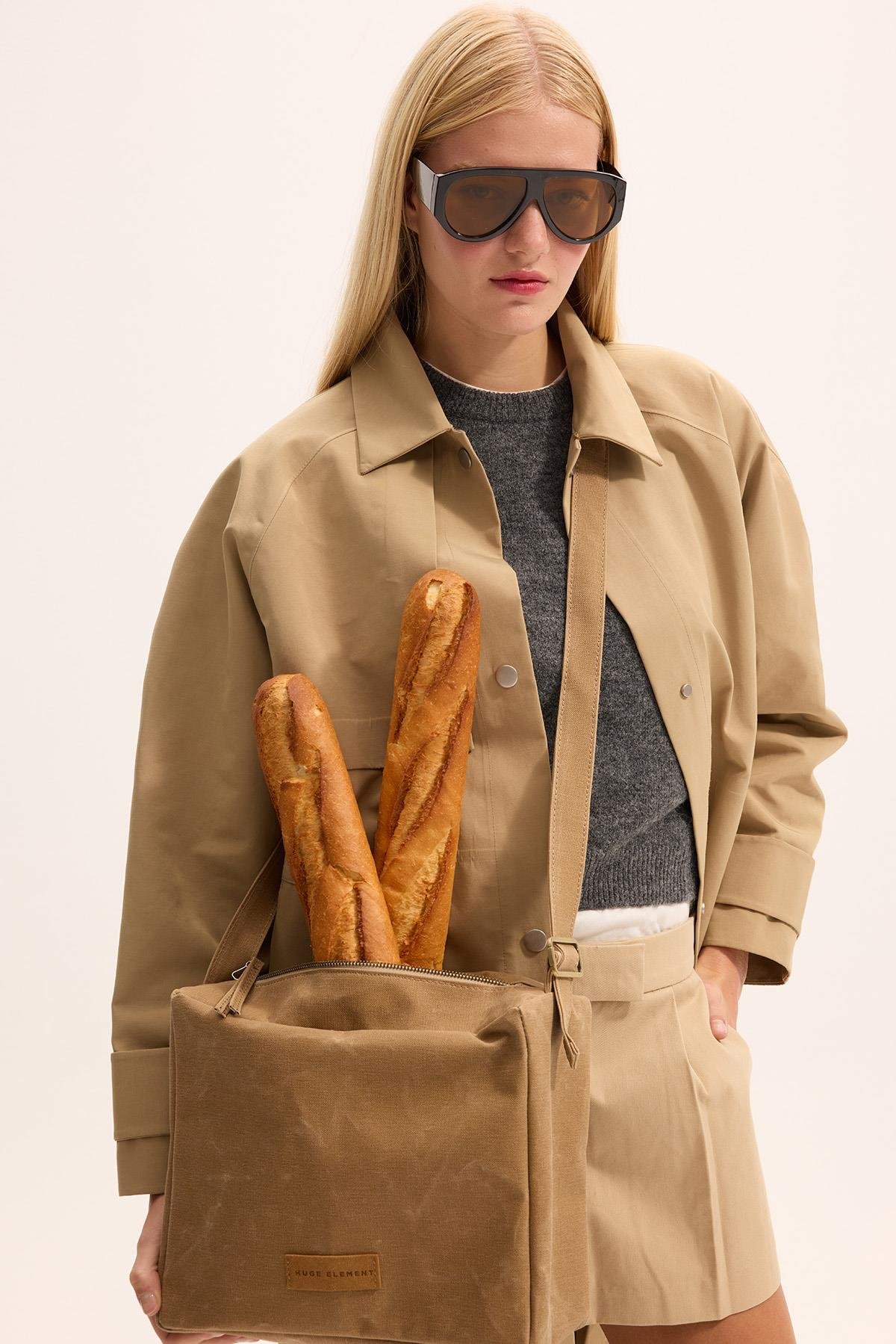 Huge Karen Large Bag Beige