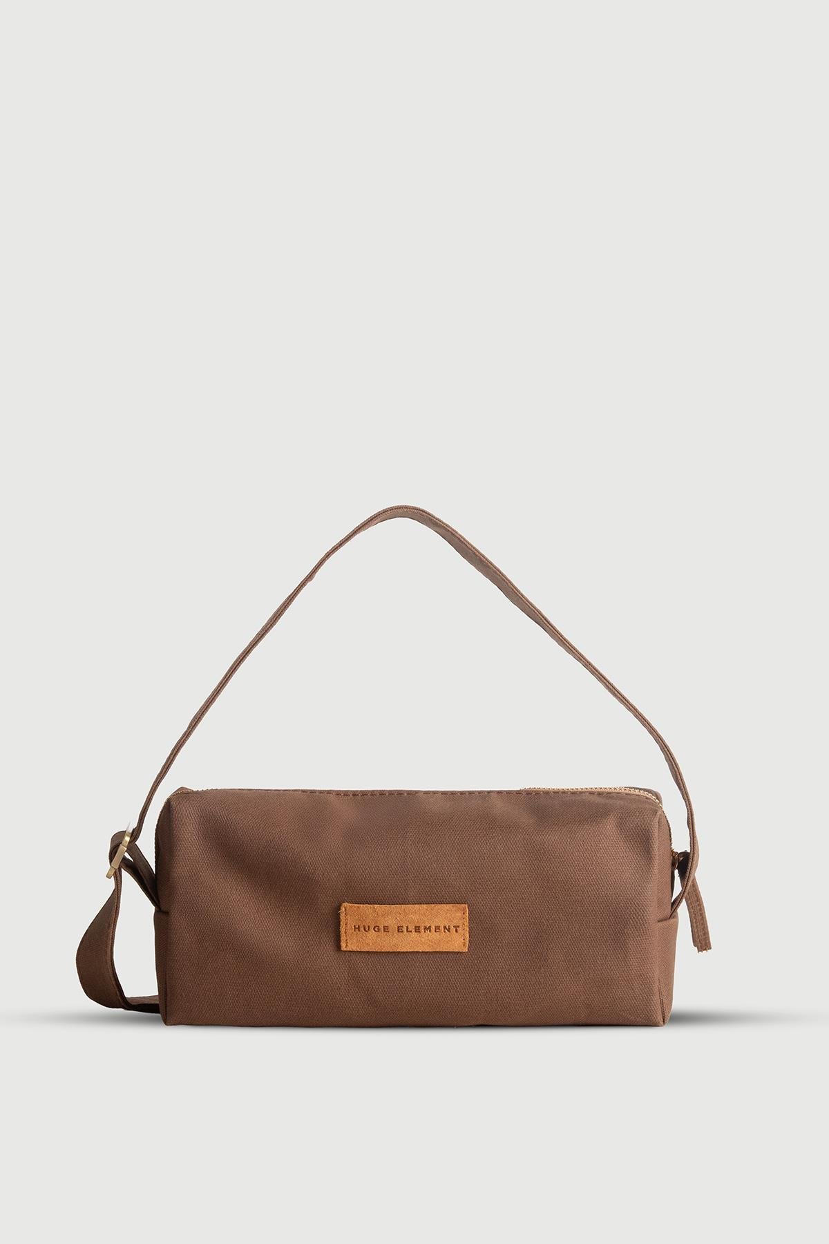 Huge Latice Bag Brown