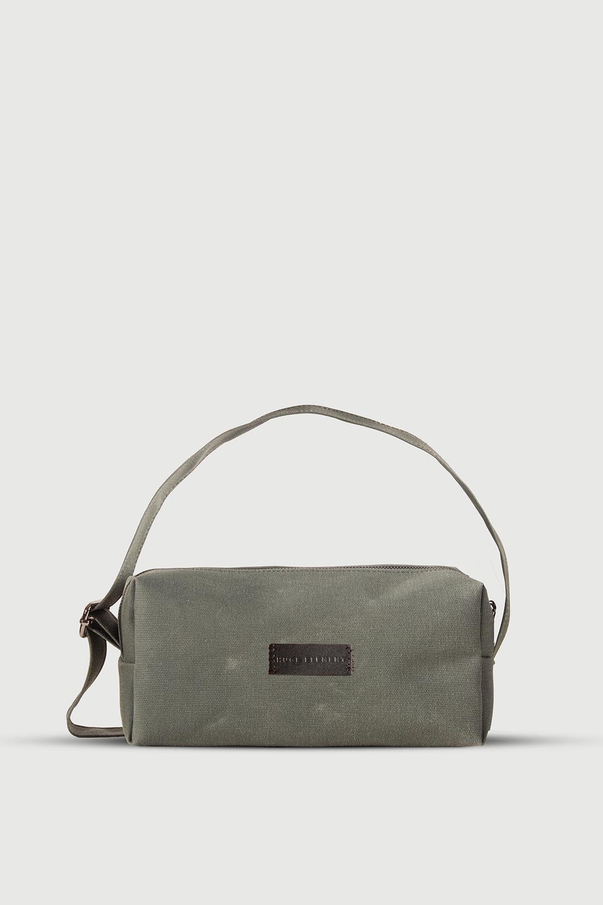 Huge Latice Bag Khaki