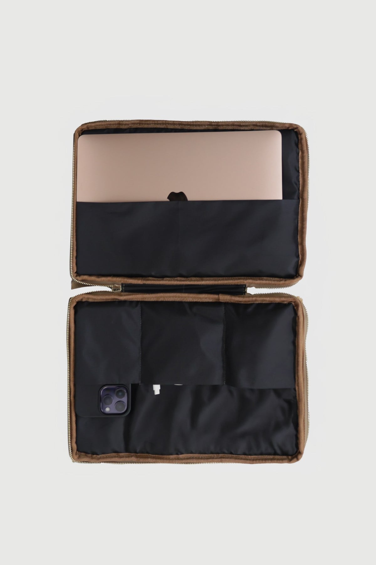 Huge Mansour Notebook Case Brown