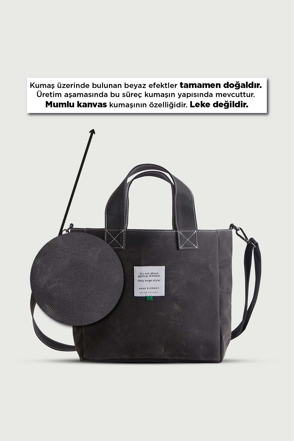 Huge Medium Bag Black