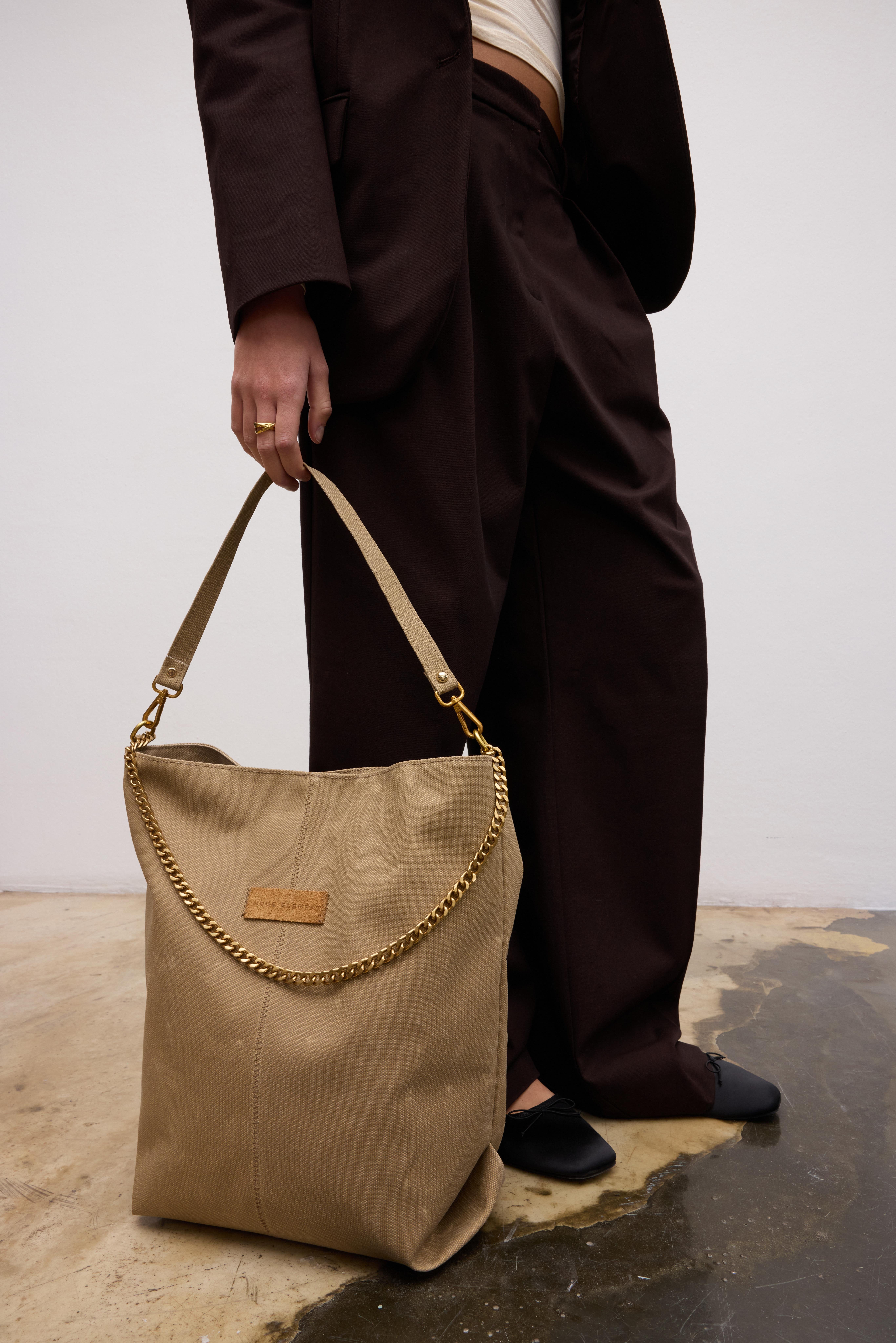 Huge Mocka Large Bag Beige