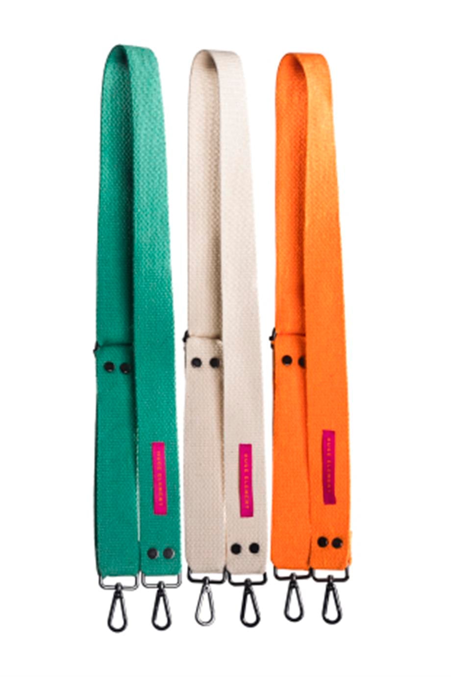 Huge Narrow Woven Bag Strap Multicolor