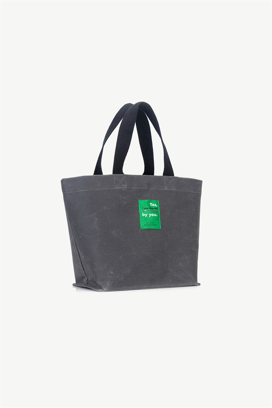 Huge Rised Bag Anthracite