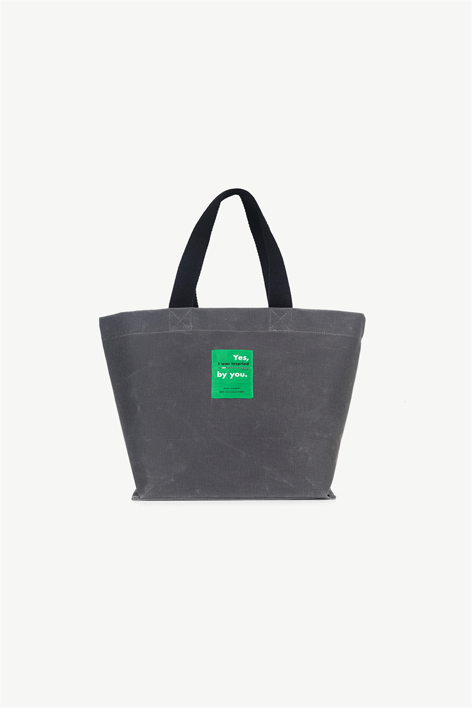 Huge Rised Bag Anthracite