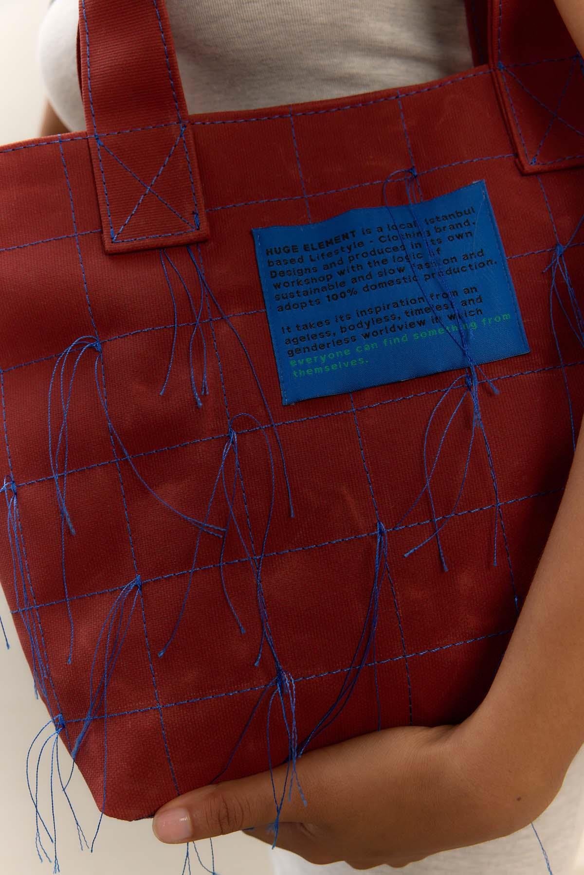 Huge Svar Bag Claret Red