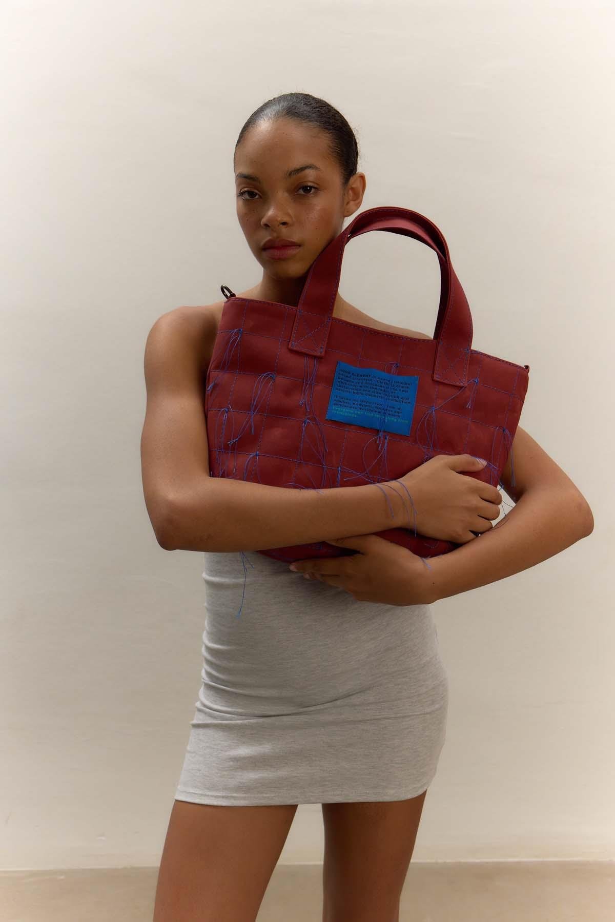 Huge Svar Bag Claret Red