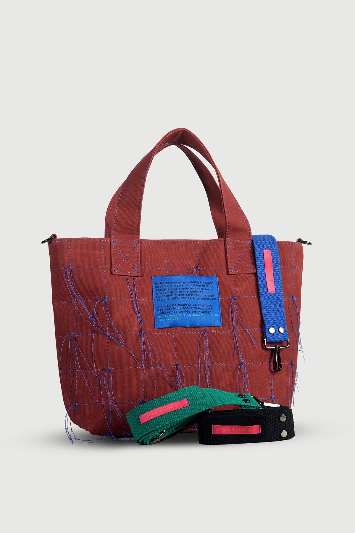 Huge Svar Bag Claret Red