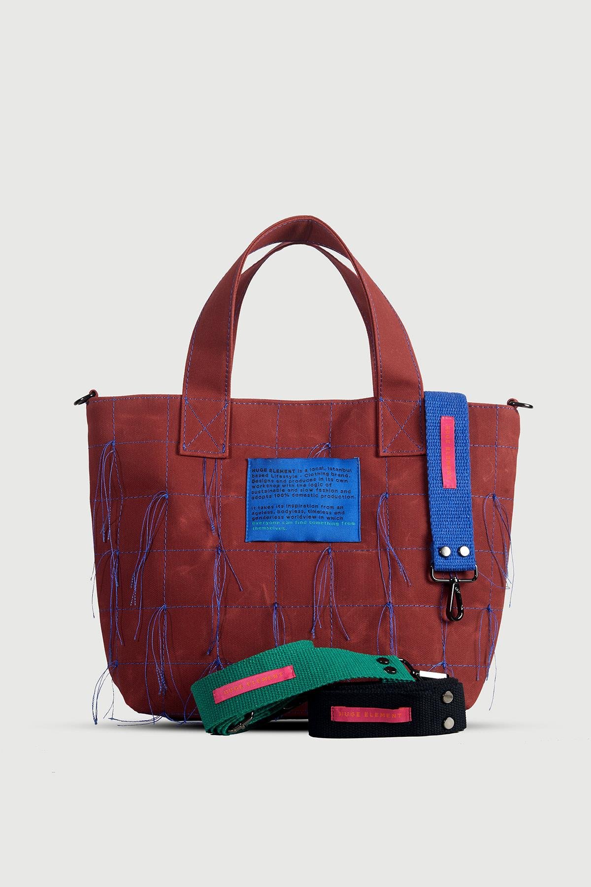 Huge Svar Bag Claret Red