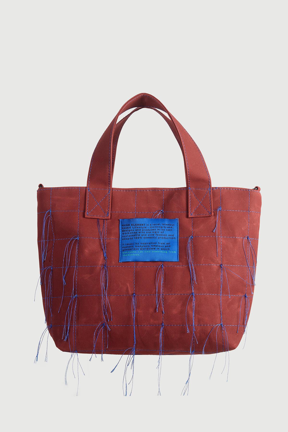 Huge Svar Bag Claret Red