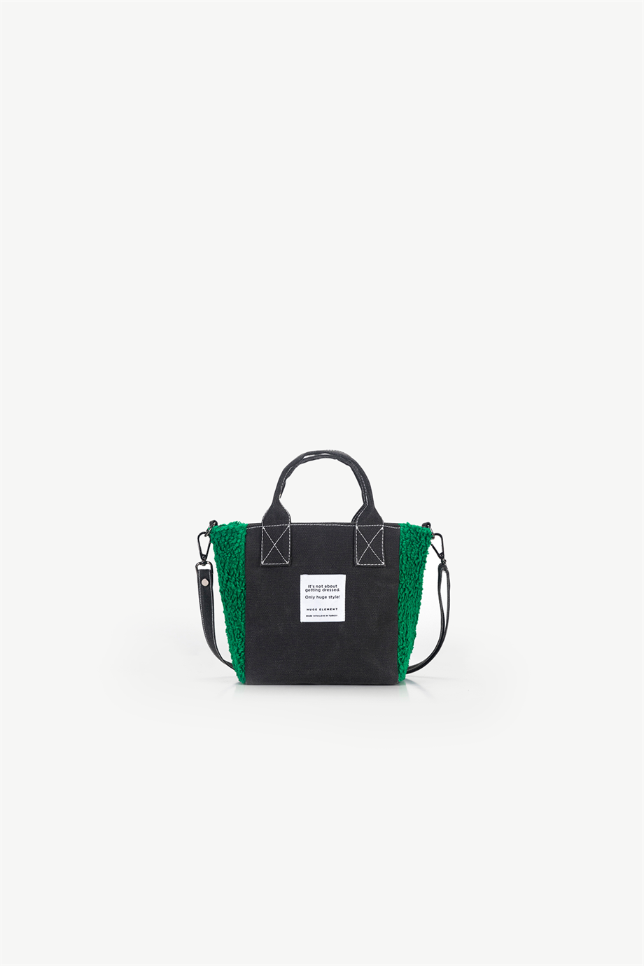 Huge Teddy Small Bag Black