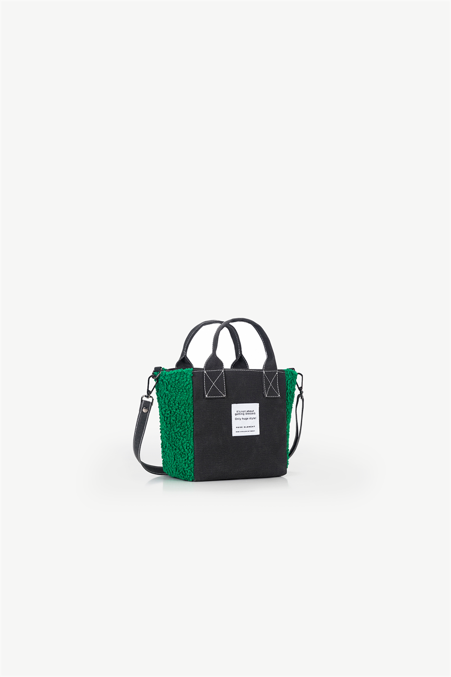 Huge Teddy Small Bag Black