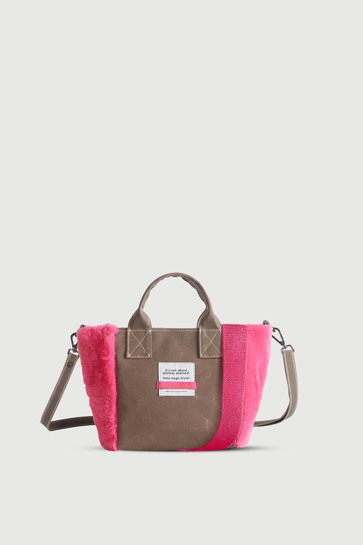 Huge Teddy Small Bag Brown