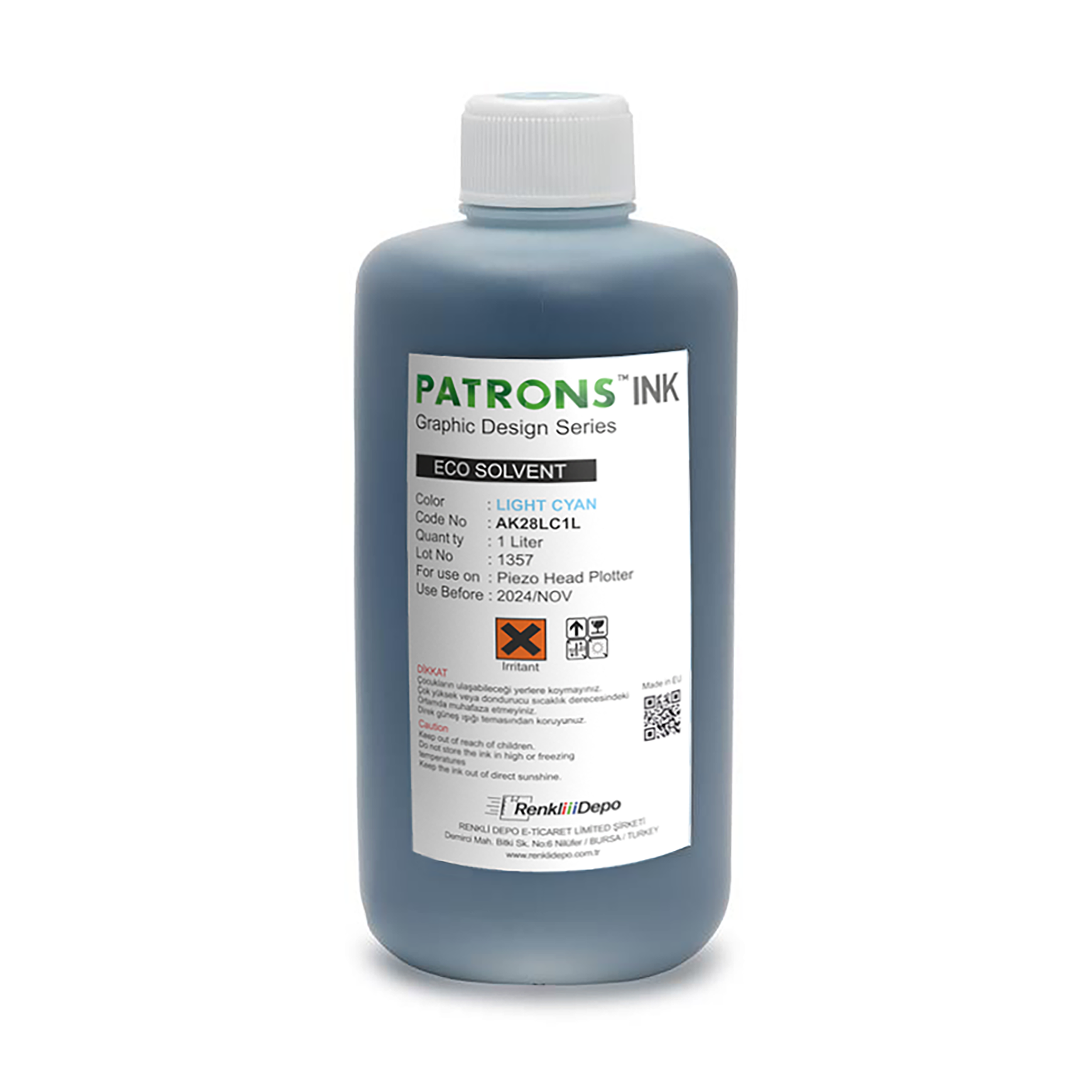 PATRONS Eco Solvent Serisi Mürekkep Boya