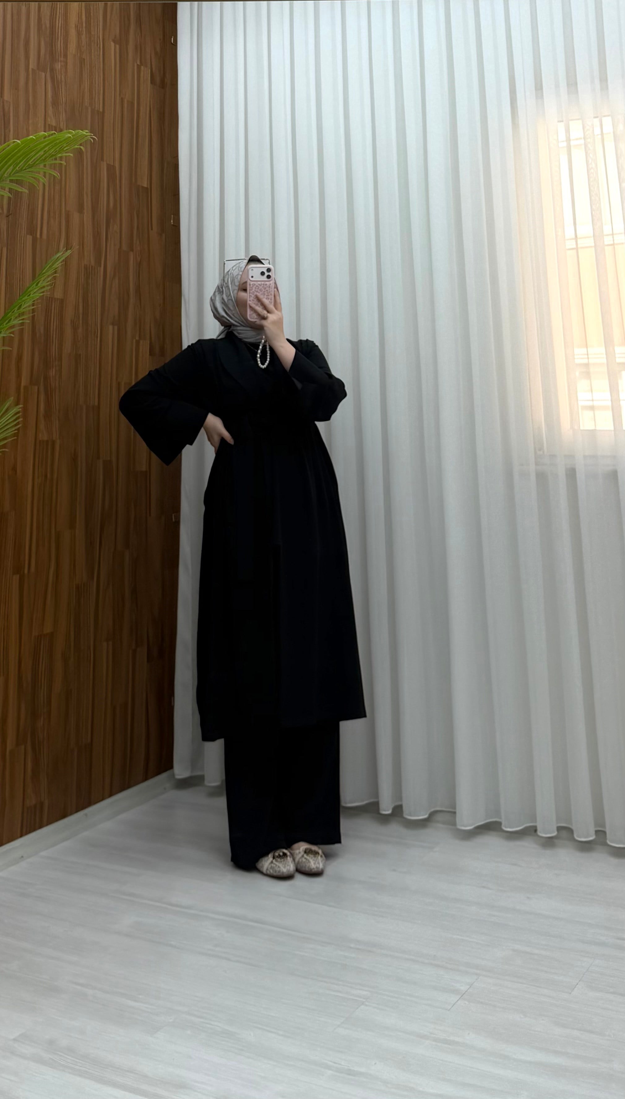 Binay 4'lü Linda Takım Siyah 1044 
