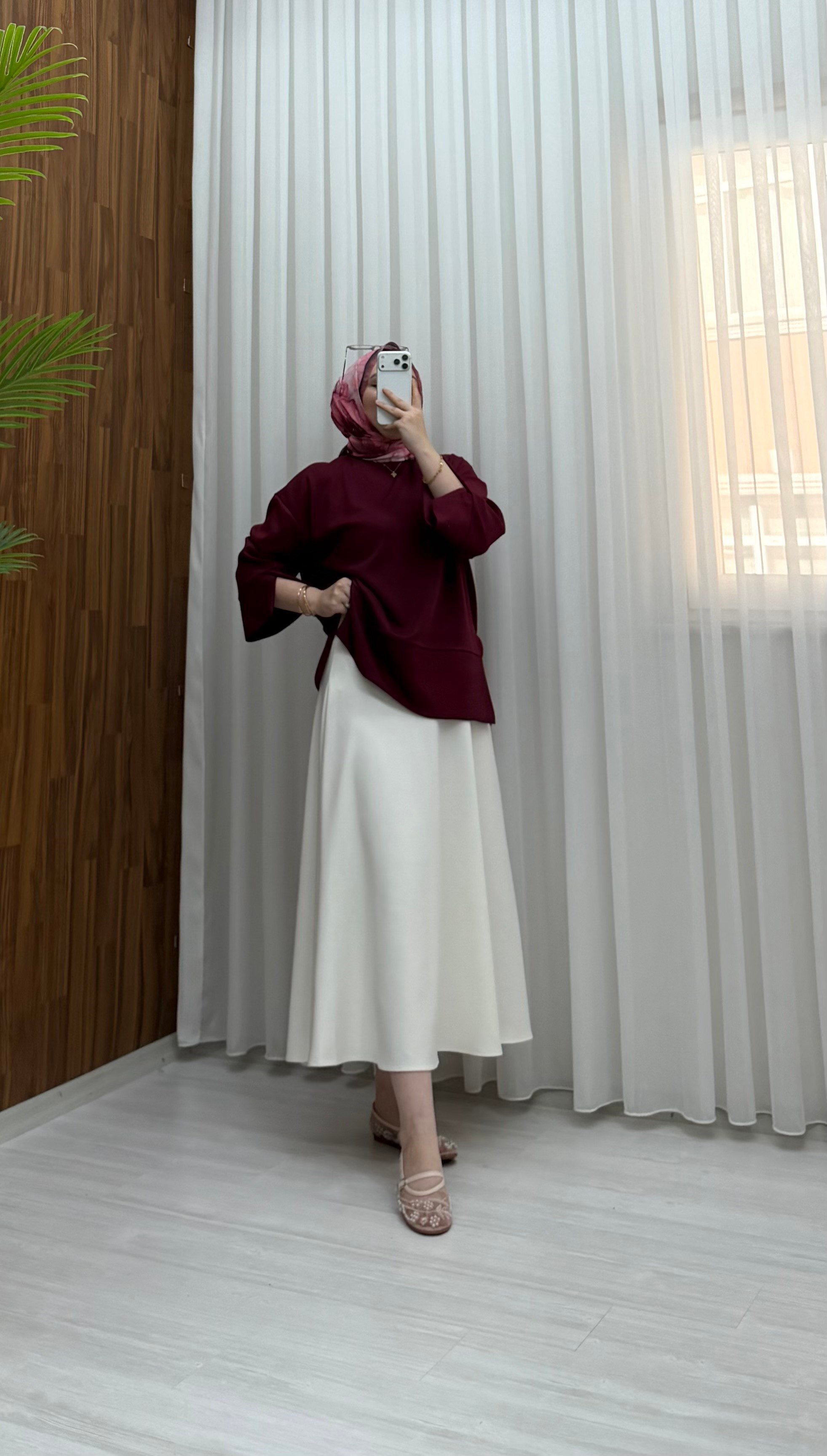 Binay İtal Oyşho Tunik Bordo 1045 