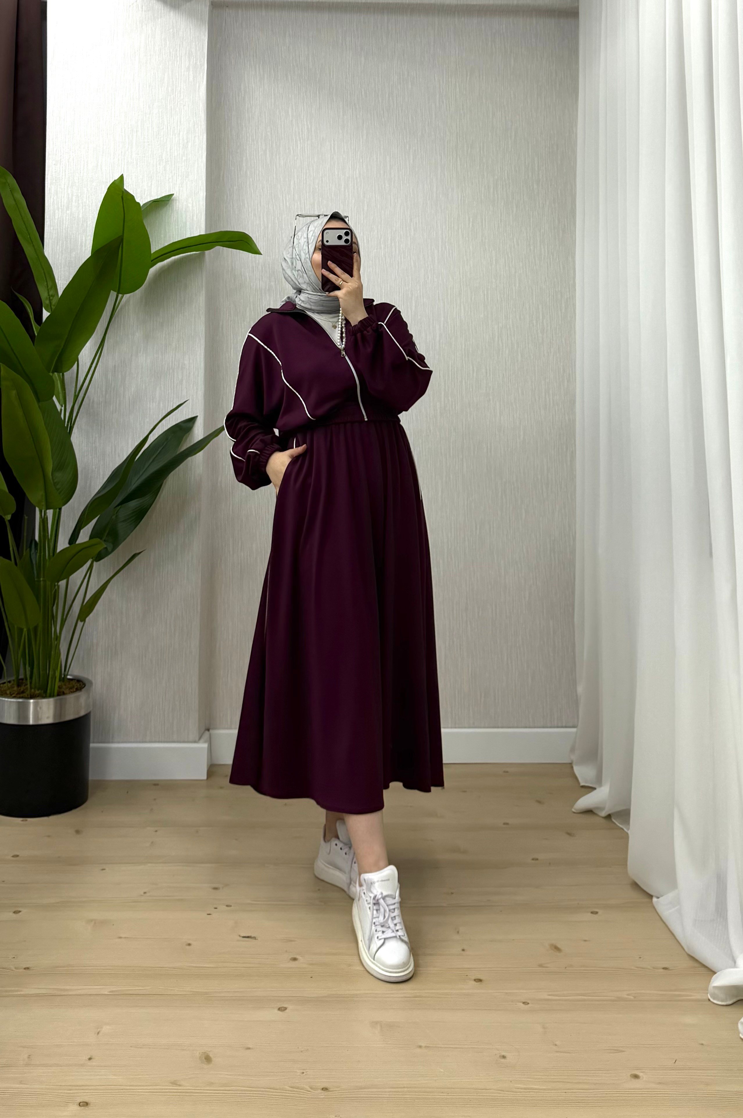 Ngs Oys Bye Geçiş Etekli Takım Bordo 1115 