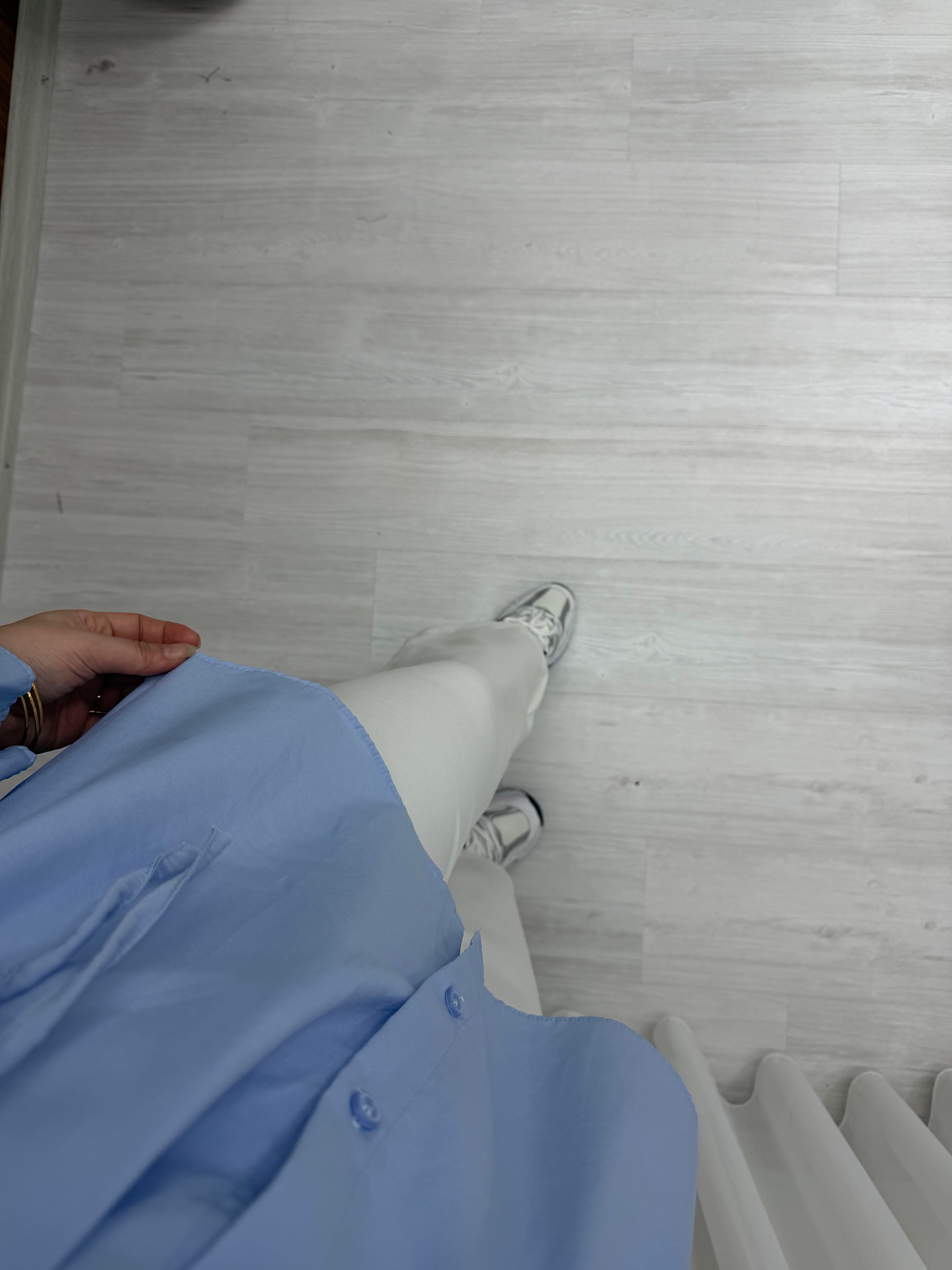 Newshe Kolları Kat Kat Tunik STD Bebe Mavisi 1649 