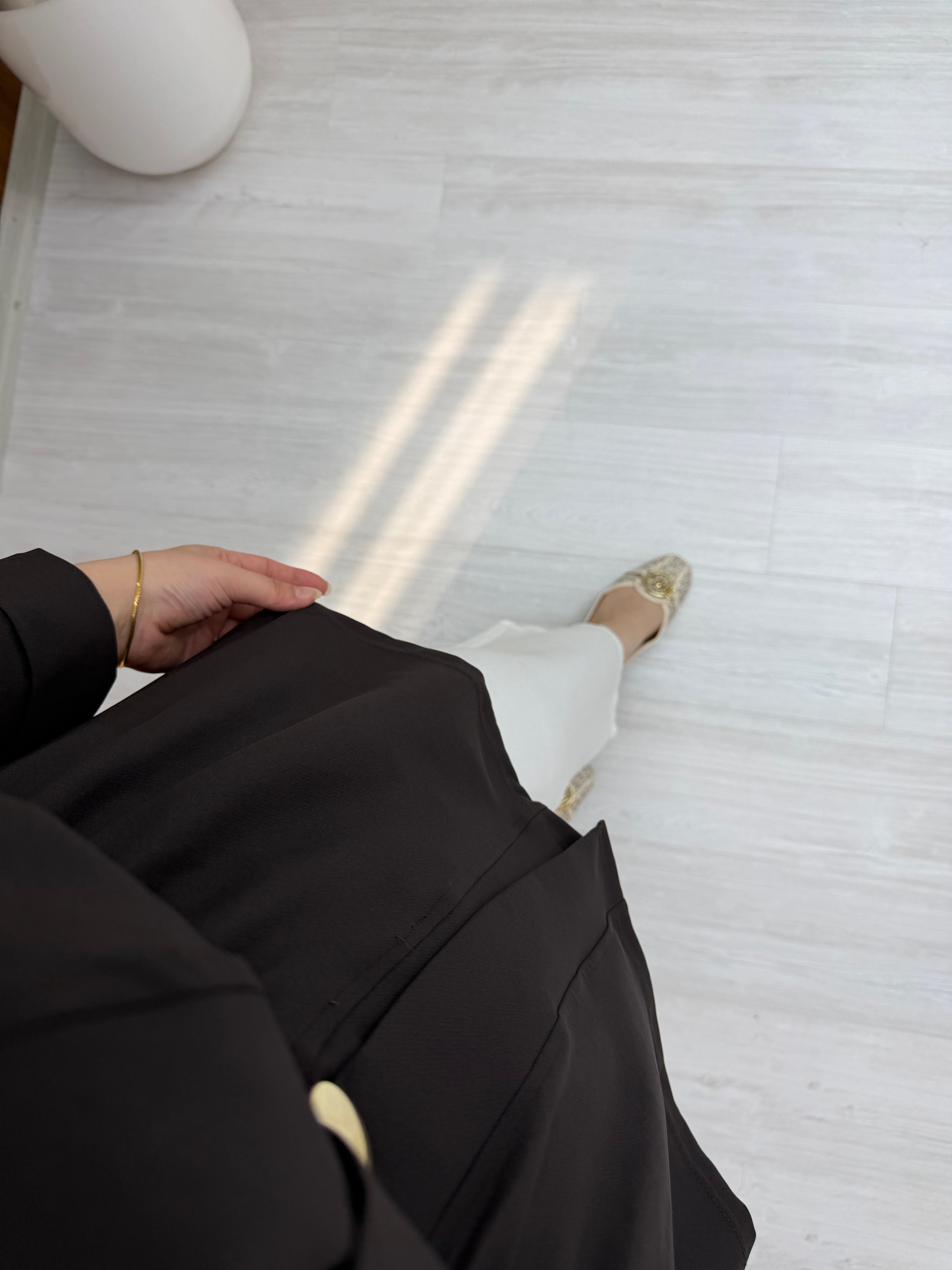 Newshe Tek Düğme Kap Kahve 1701 