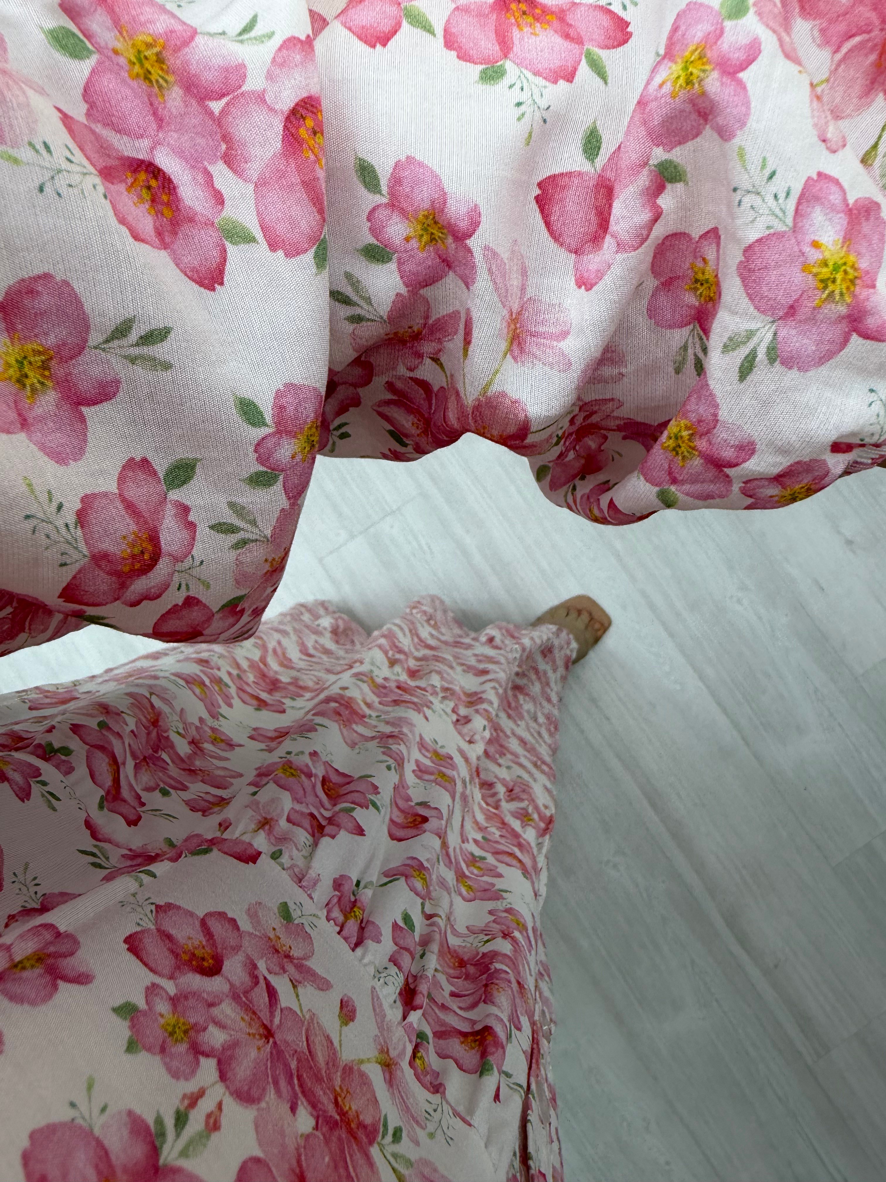 Miamar  Desenli  Elbise Pembe 2227 