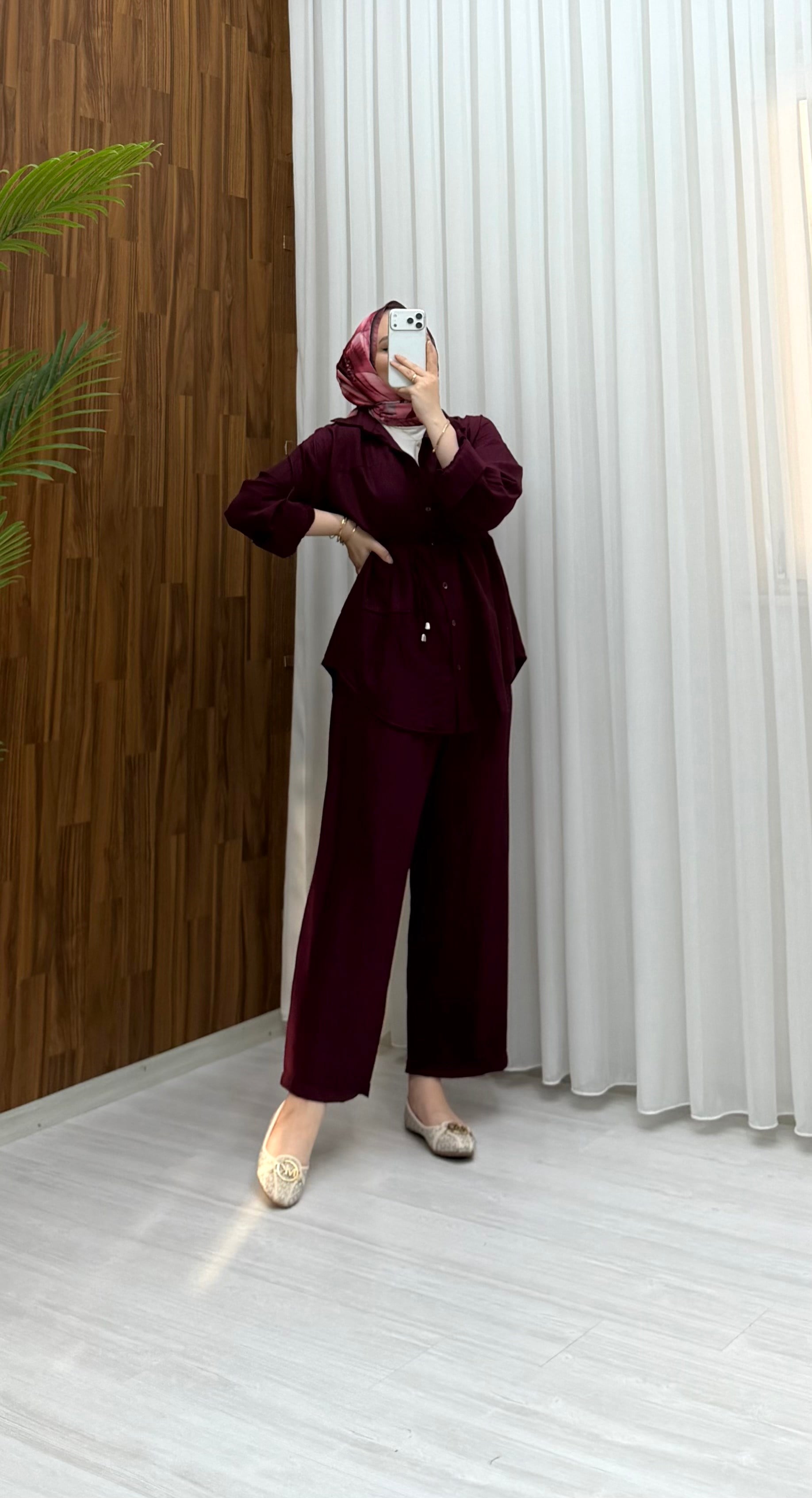 Sole Bürümcük Takım Bordo 2311 