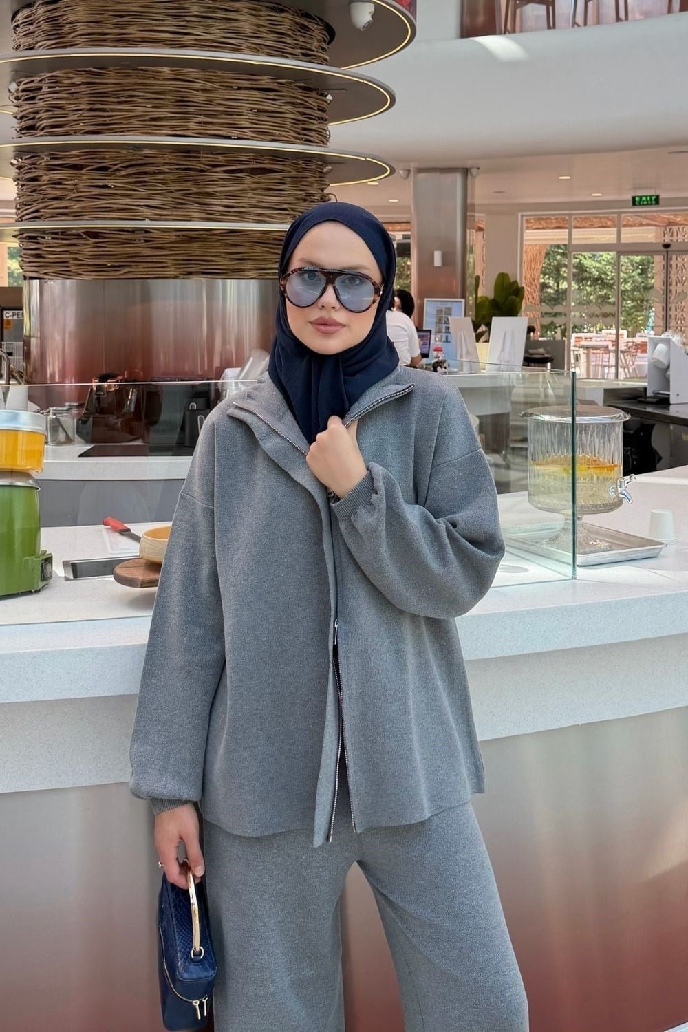 Qup İbiza Elit Triko Takım Antrasit 26234 