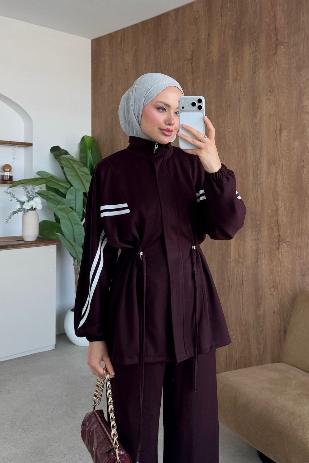 Qup Sportif Şerit DTY Oyşho Takım Bordo 4031 
