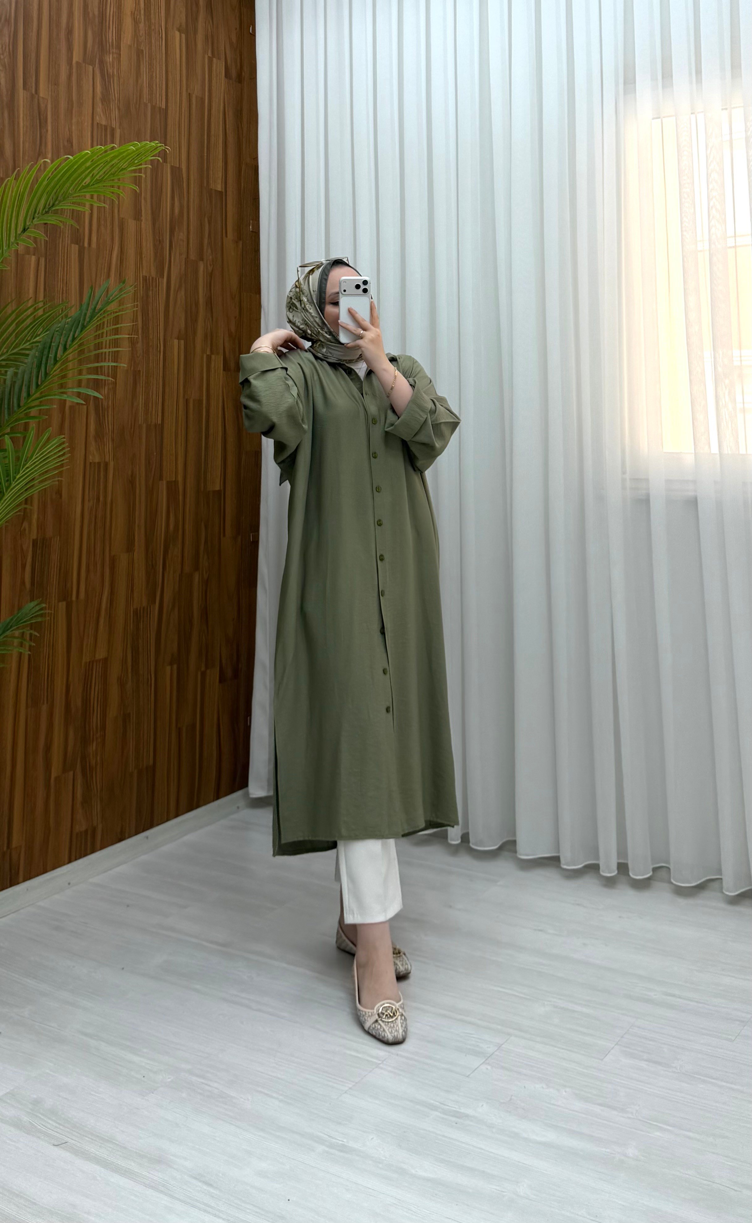 Qup Nisa Keten Tunik 8082 