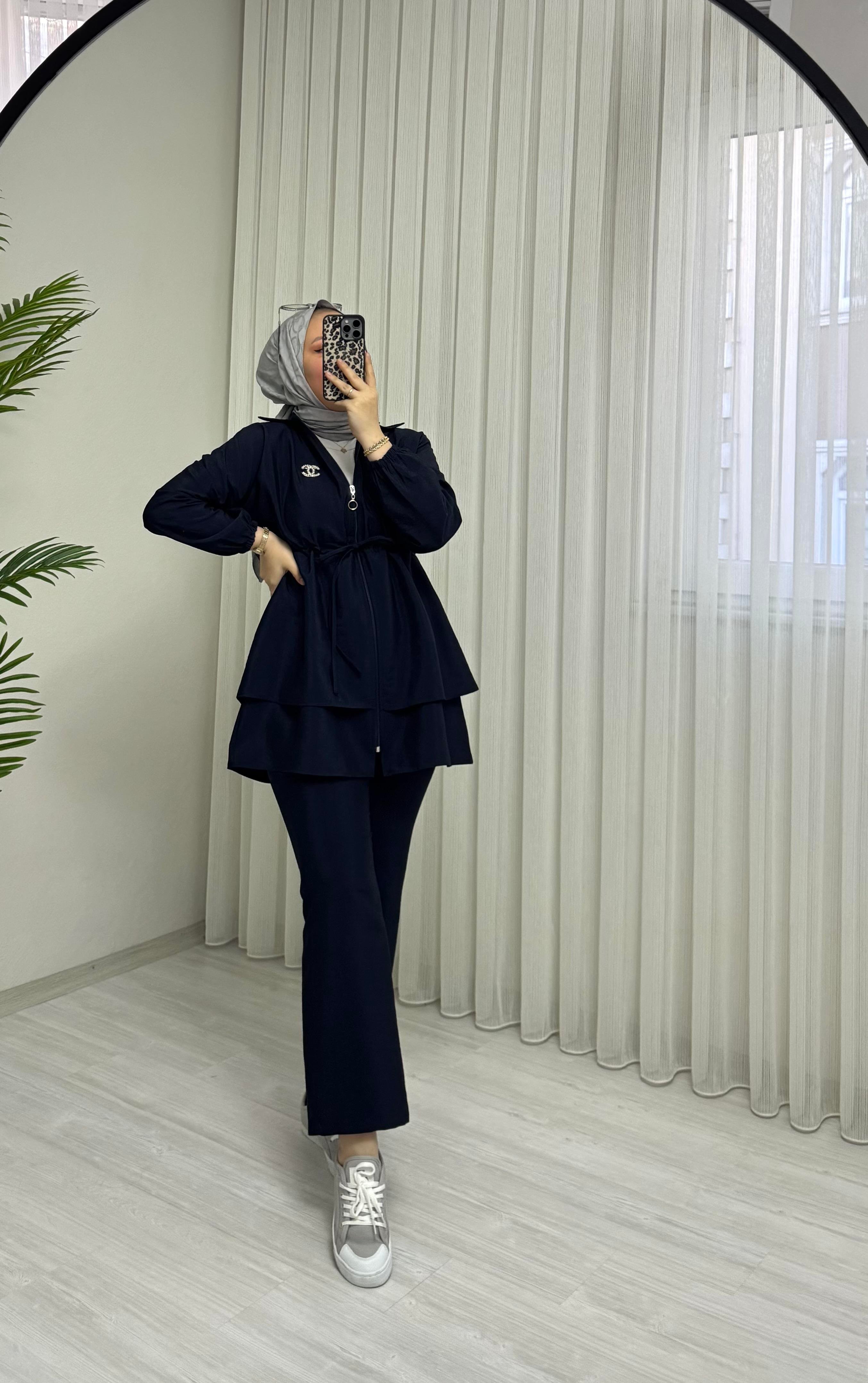 Binay Kat Kat Kupra Takım Lacivert 