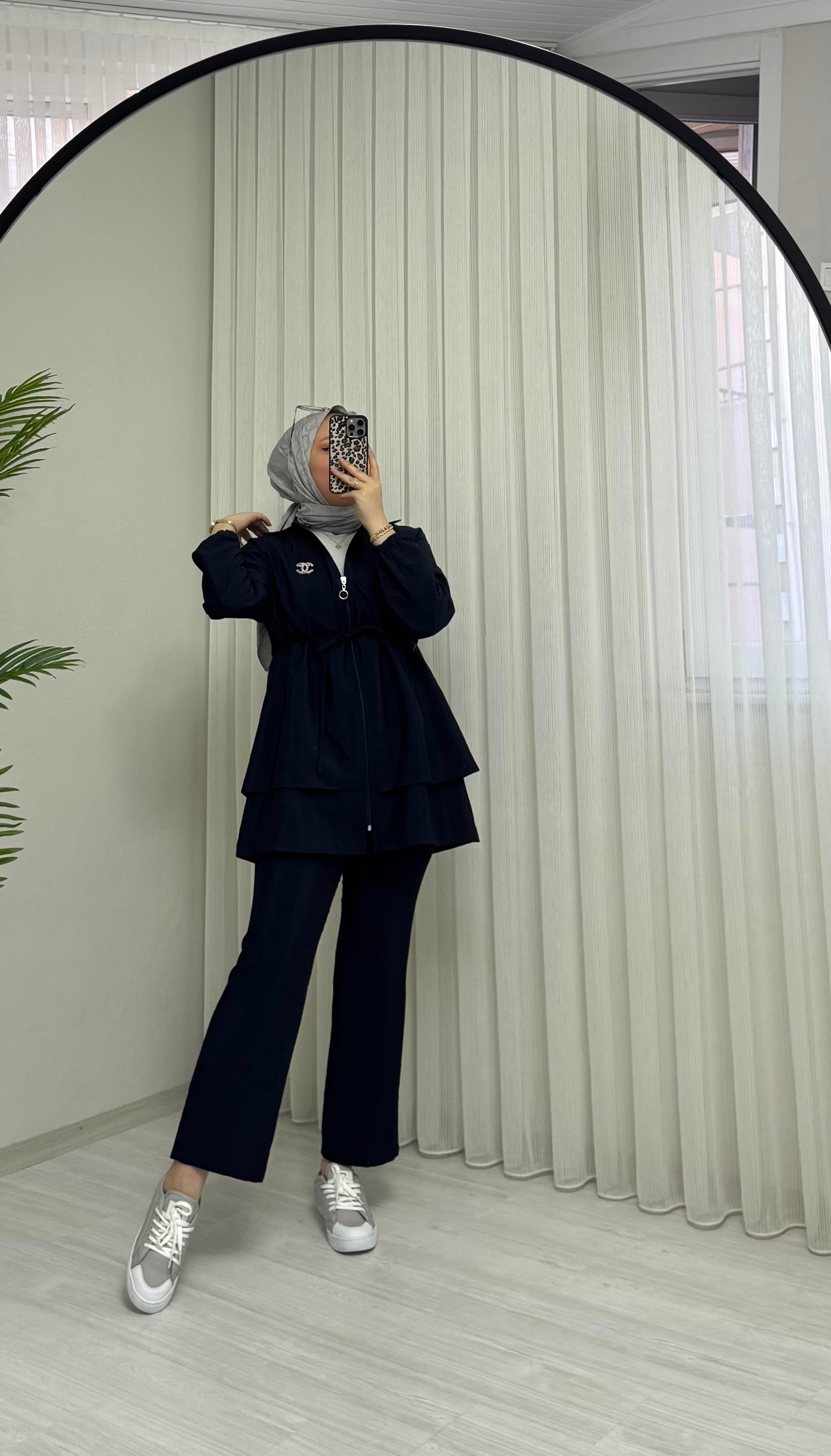 Binay Kat Kat Kupra Takım Lacivert 