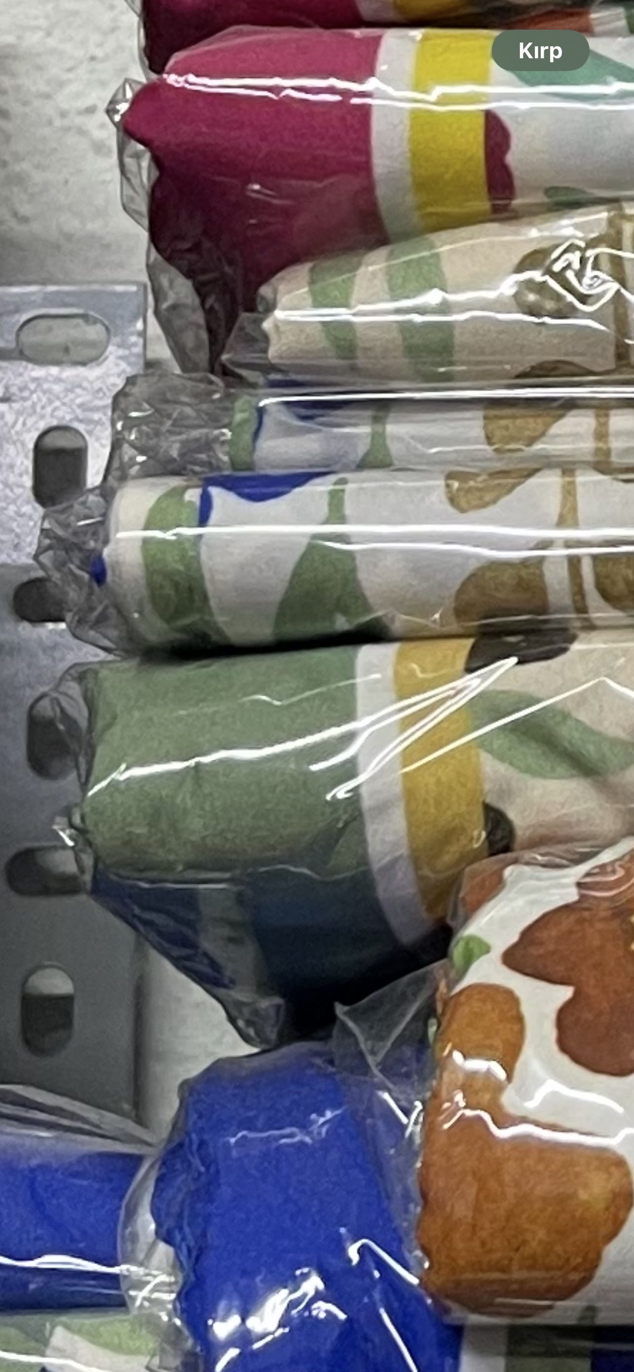 Desenli Şal zincir detaylı çiçek şal Mint Yeşili 