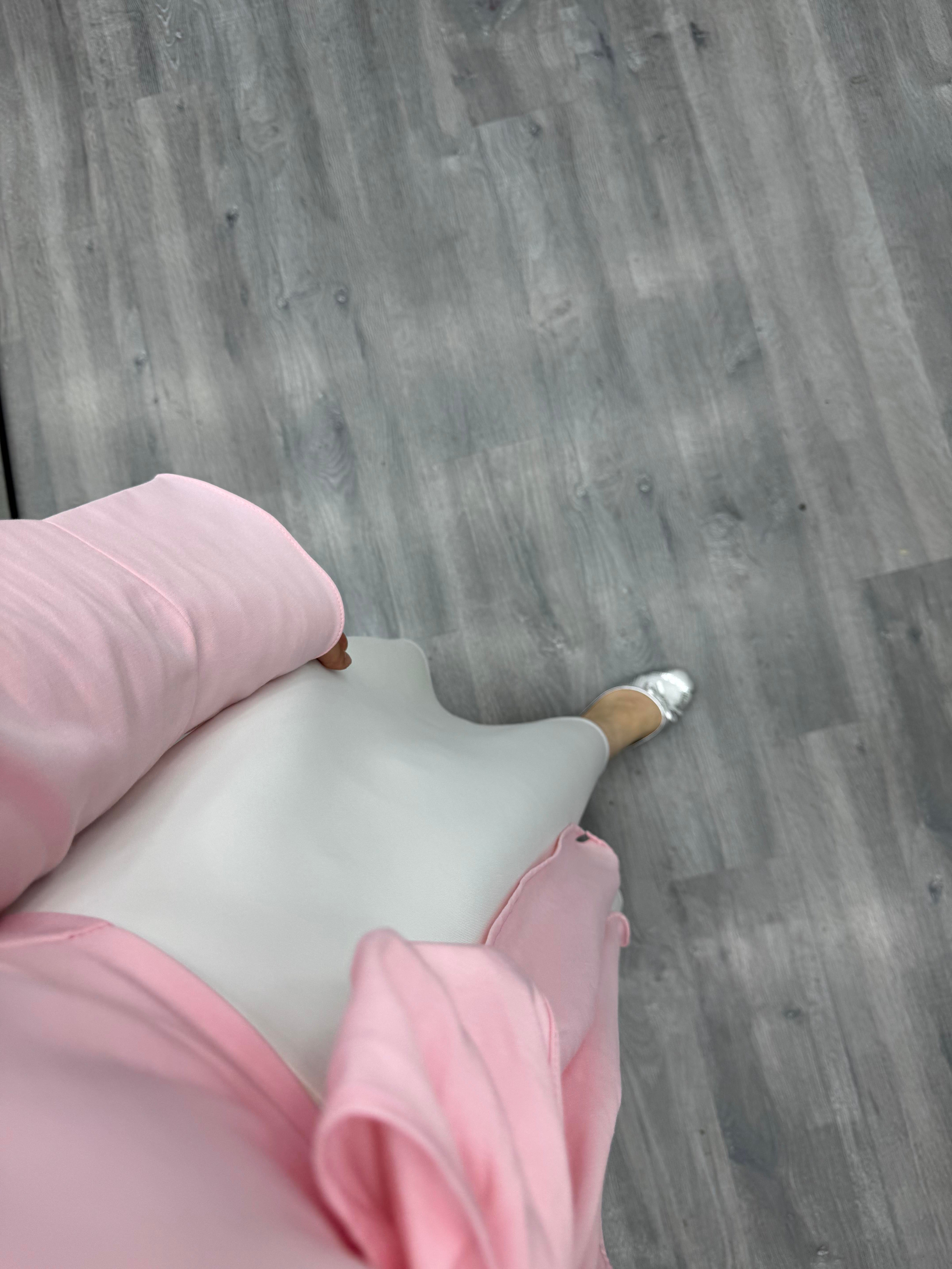 Newshe fiyonk Tunik Etek Üstü Pembe 