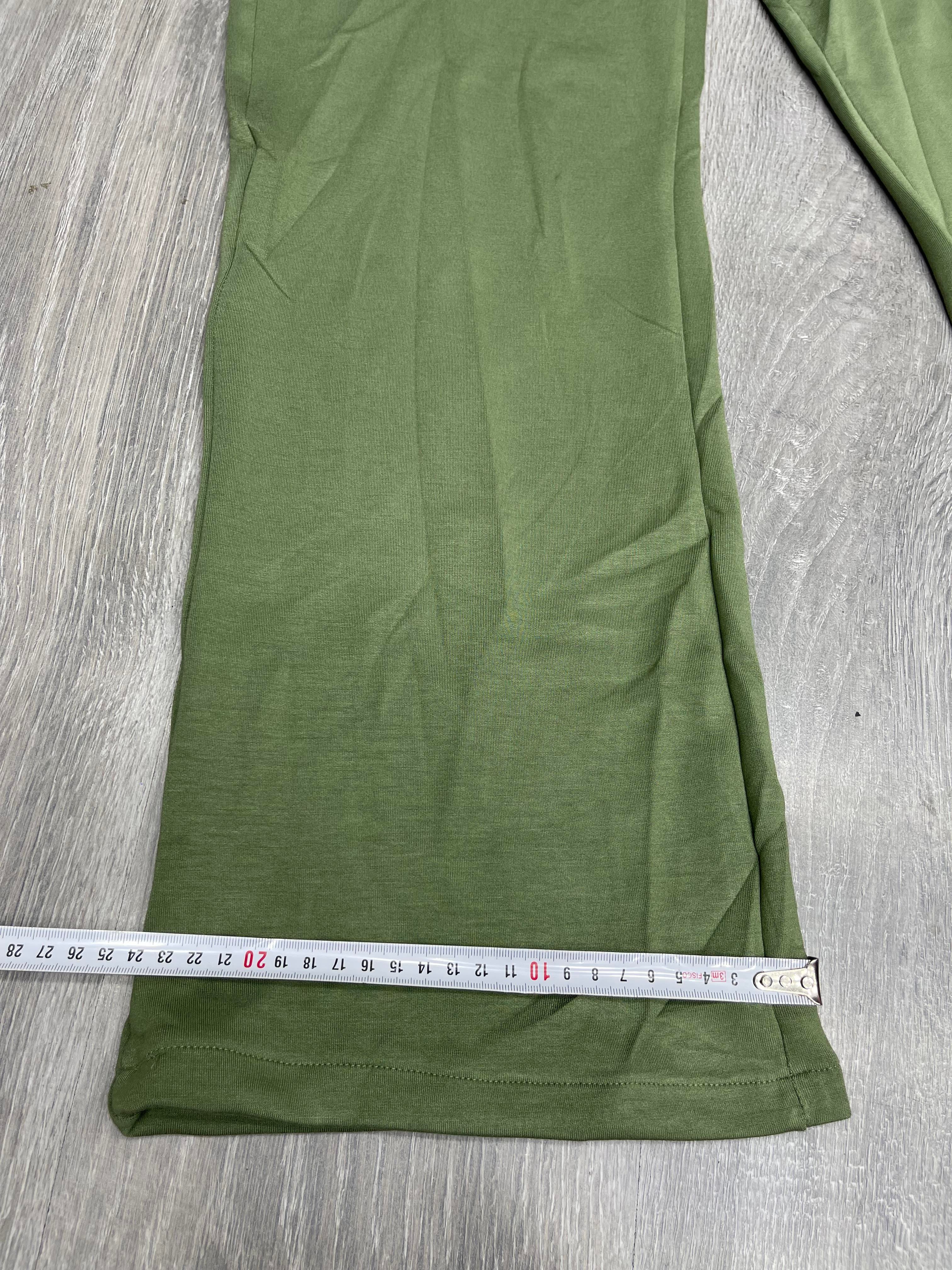 Oyhshoo Kumaş Bol Pantalon Haki