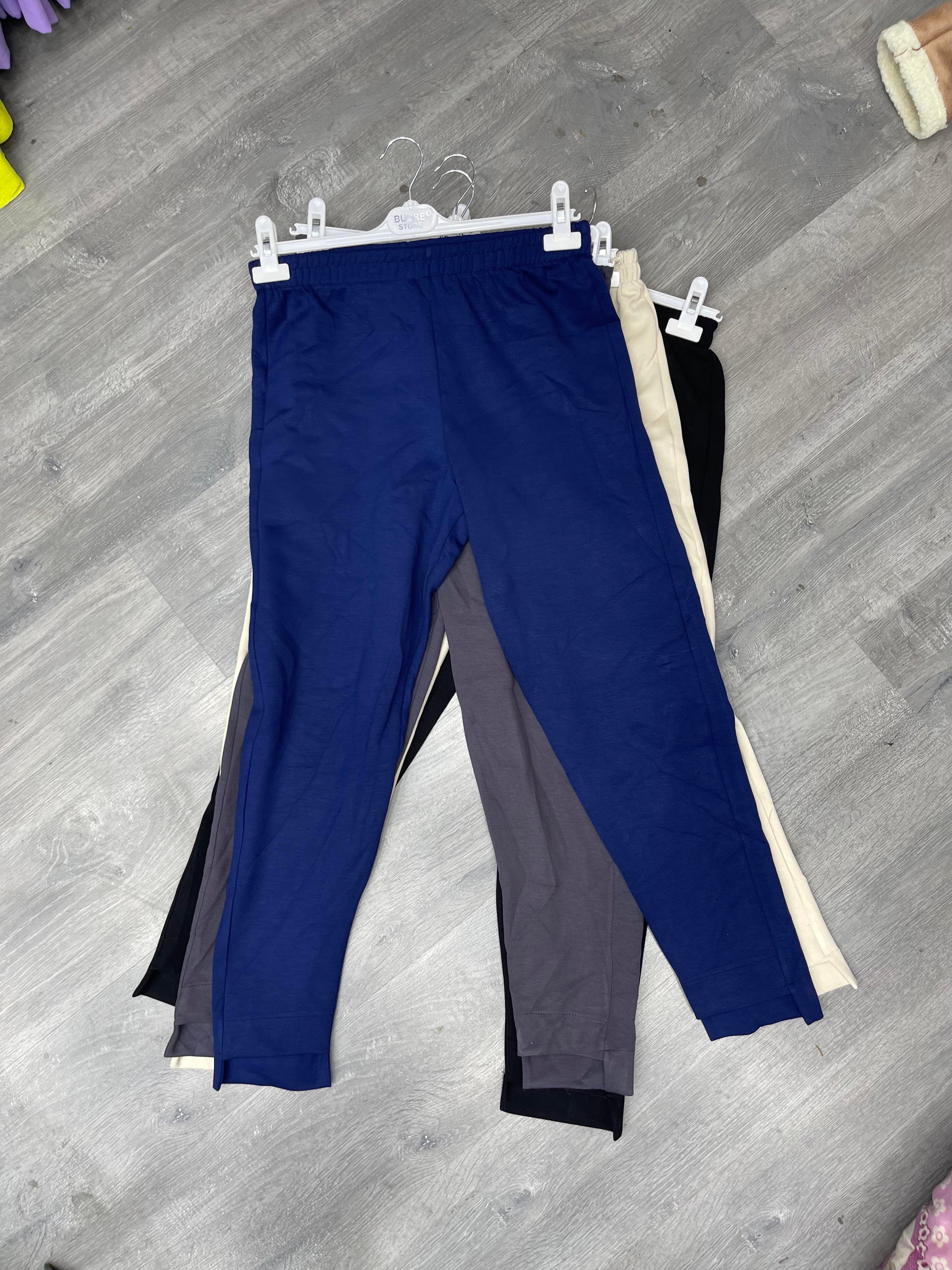 Oyhshoo Kumaş Dar Kesim Pantalon Lacivert